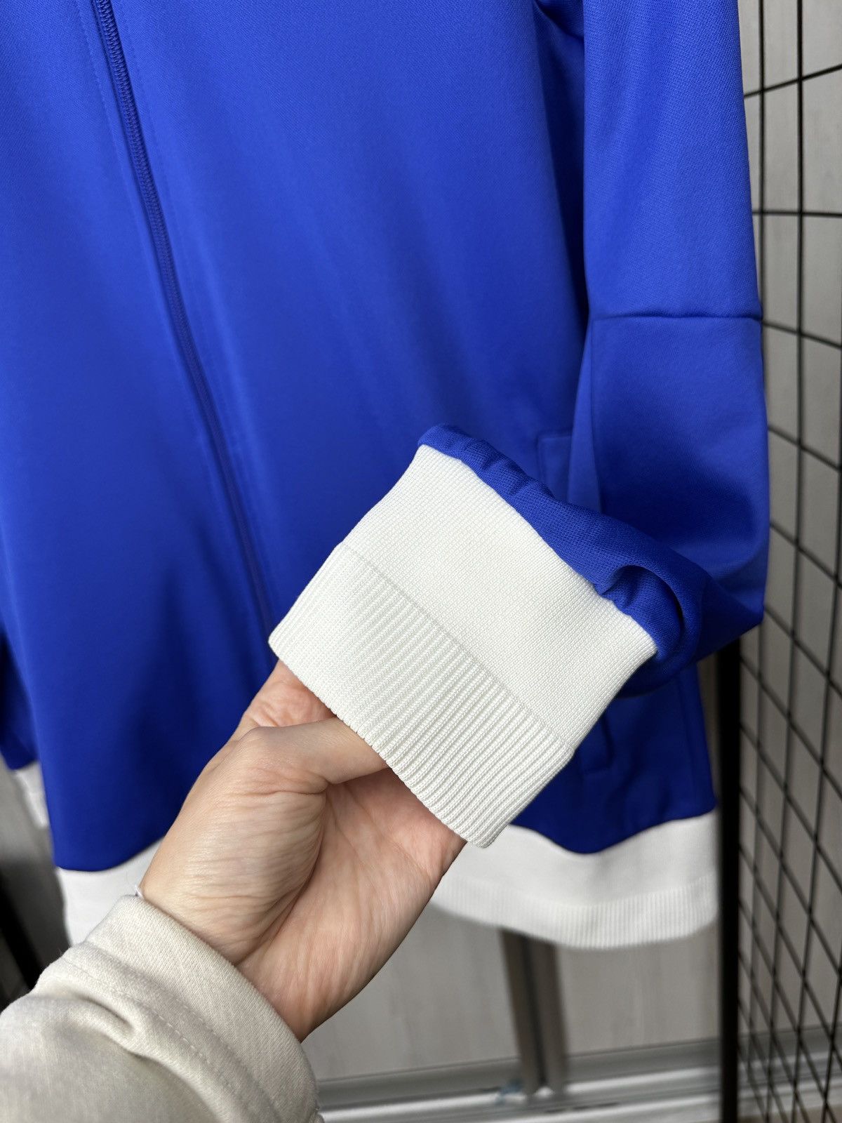 Adidas Adidas Chelsea Anthem soccer football blue track top jacket Size US L / EU 52-54 / 3 - 9 Thumbnail