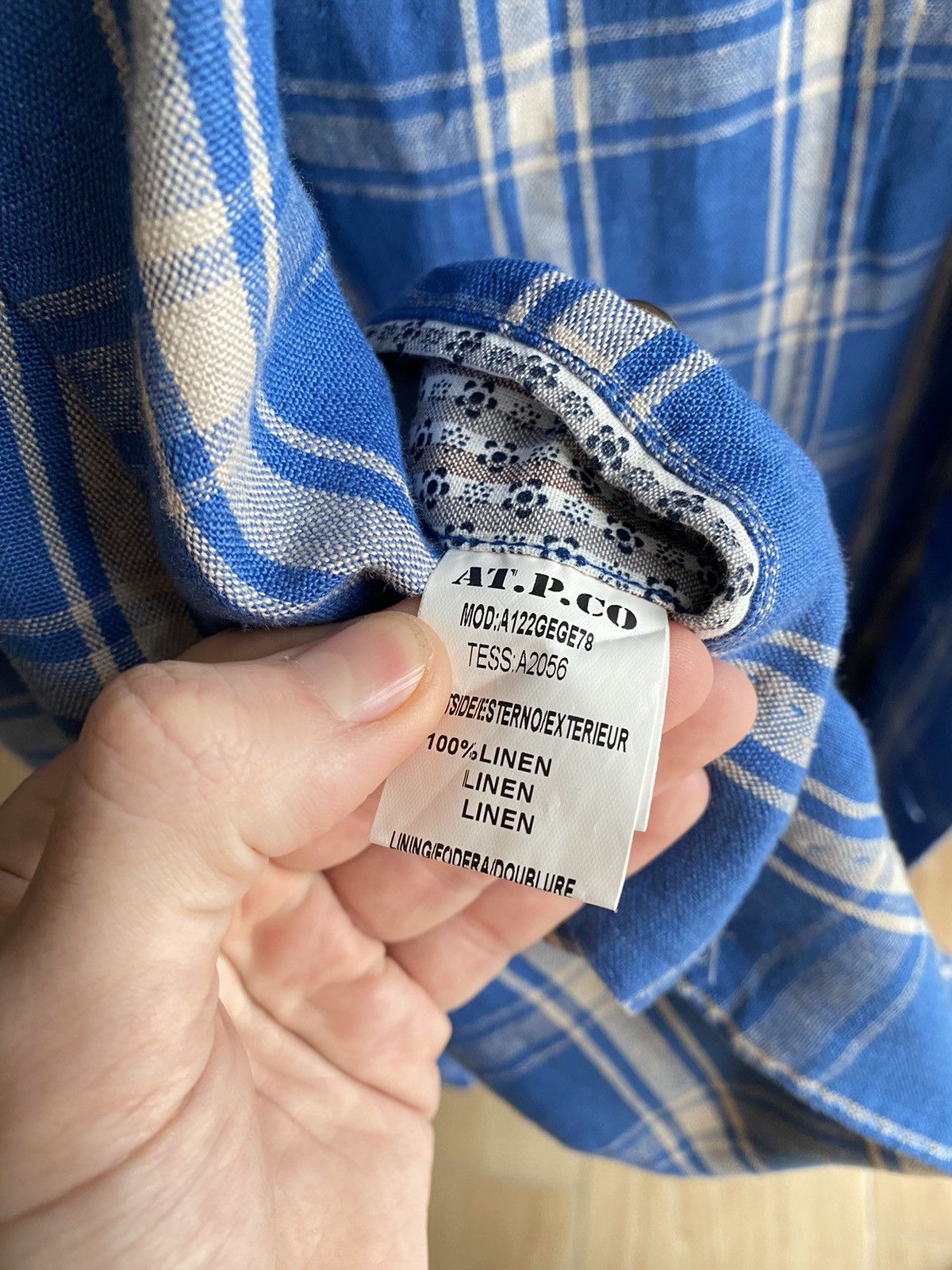 AT.P.CO At.P.Co Blazer Mens size 50 Size 50R - 10 Thumbnail