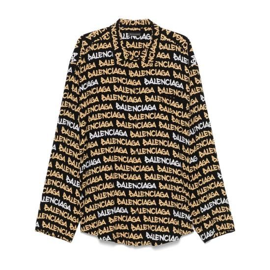 Balenciaga BALENCIAGA Men Long Tops 681812 TRLJ3 1094 BLACK Size US M / EU 48-50 / 2 - 1 Thumbnail