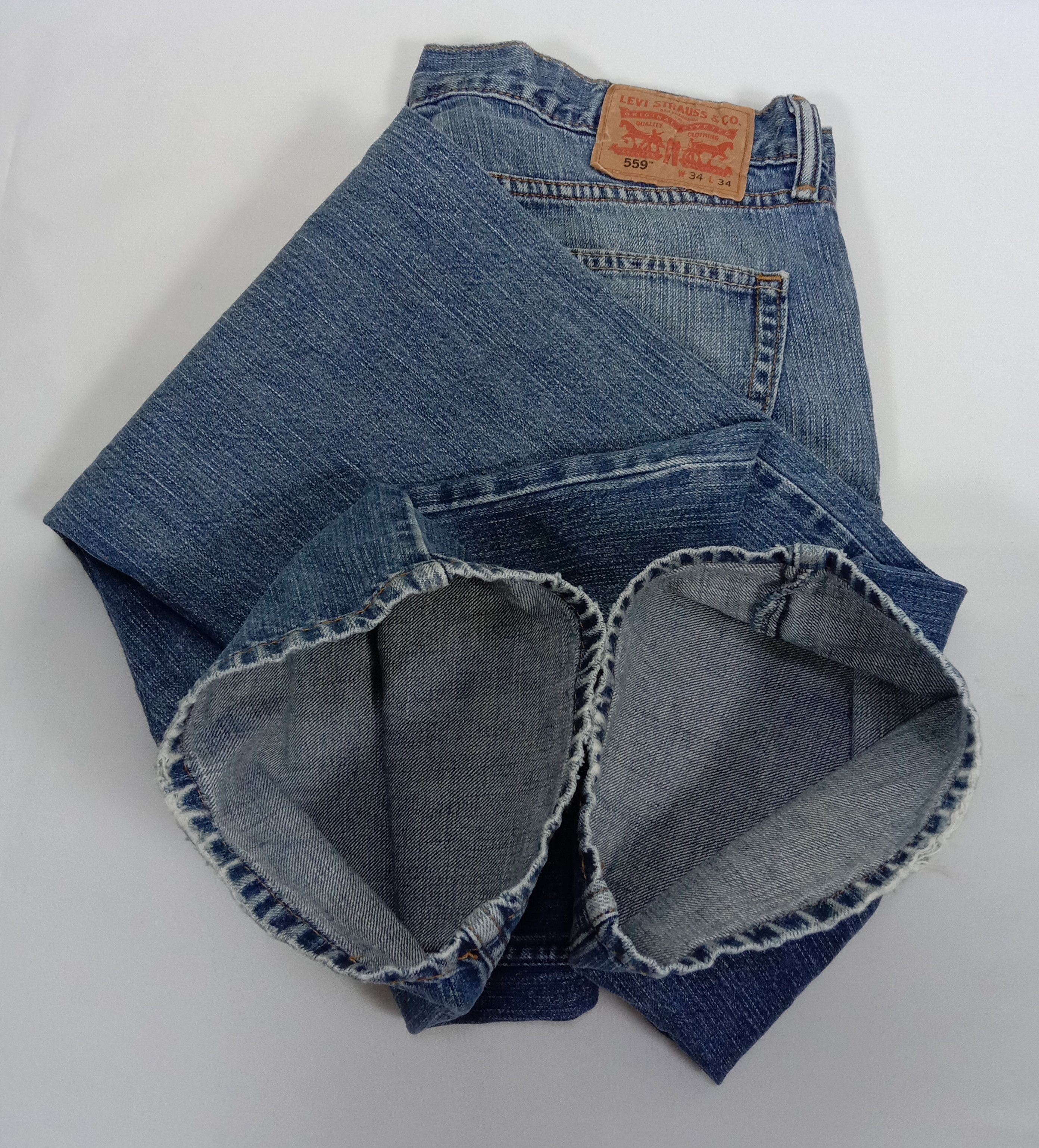 Levi's Vintage Levi's 559 Jeans Relaxed Straight Fit Denim Size US 34 / EU 50 - 16 Thumbnail