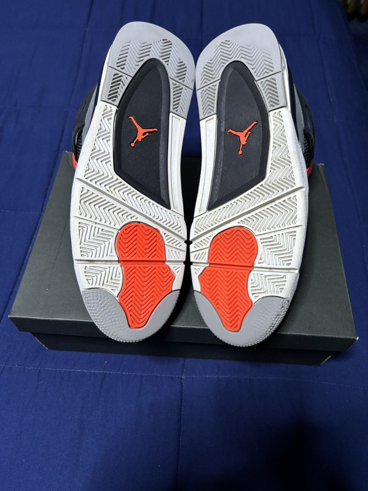 Jordan Brand Jordan 4 Retro Infrared 2022 Size 12 Size US 12 / EU 45 - 5 Thumbnail