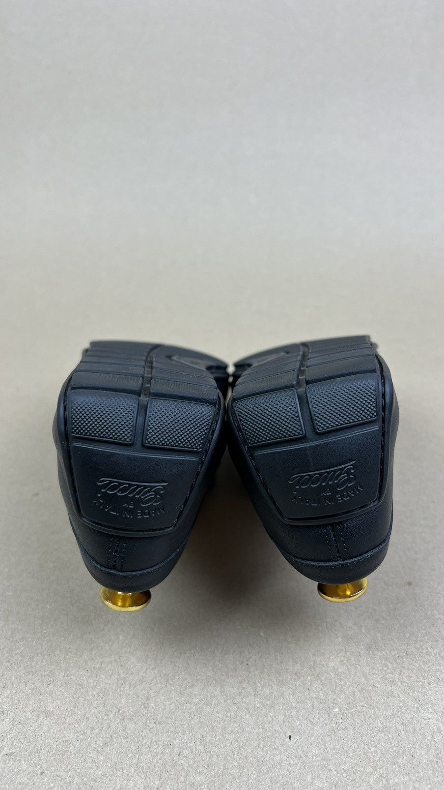 Gucci GUCCI Loafers Leather Moccasins Drivers Shoes GG Monogram Size US 10 / EU 43 - 11 Thumbnail