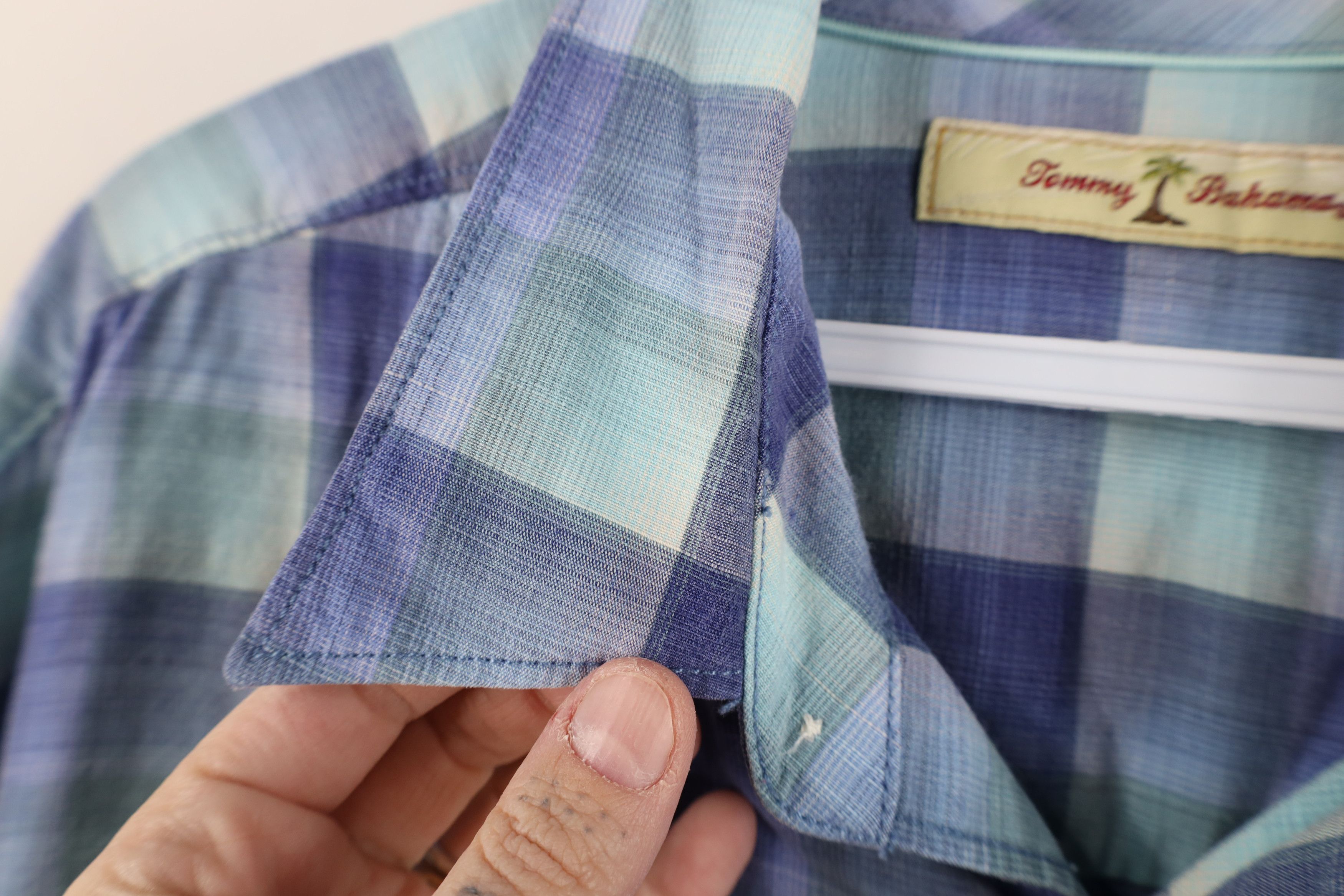 Tommy Bahama Vintage Tommy Bahama Blend Collared Button Shirt Plaid Size US L / EU 52-54 / 3 - 8 Thumbnail