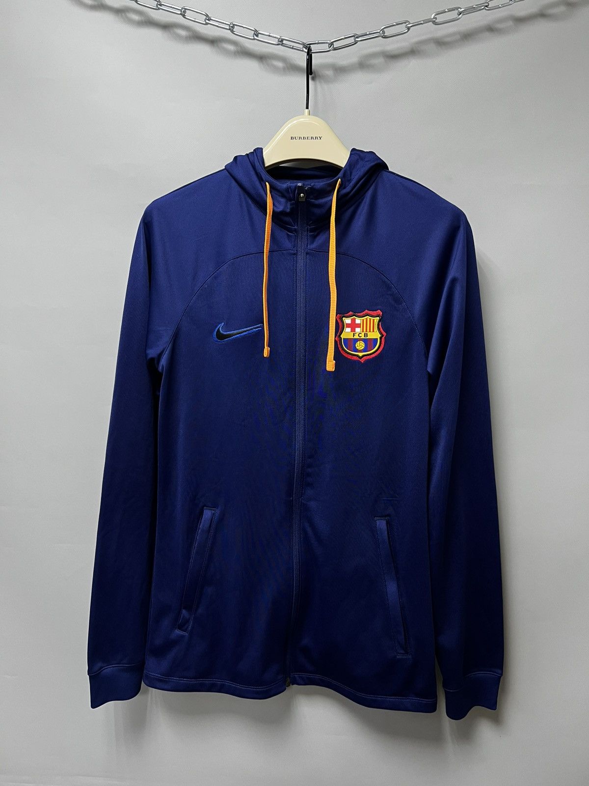 F.C Barcelona Nike Dri Fit Hoodie men’s Y2K soccer