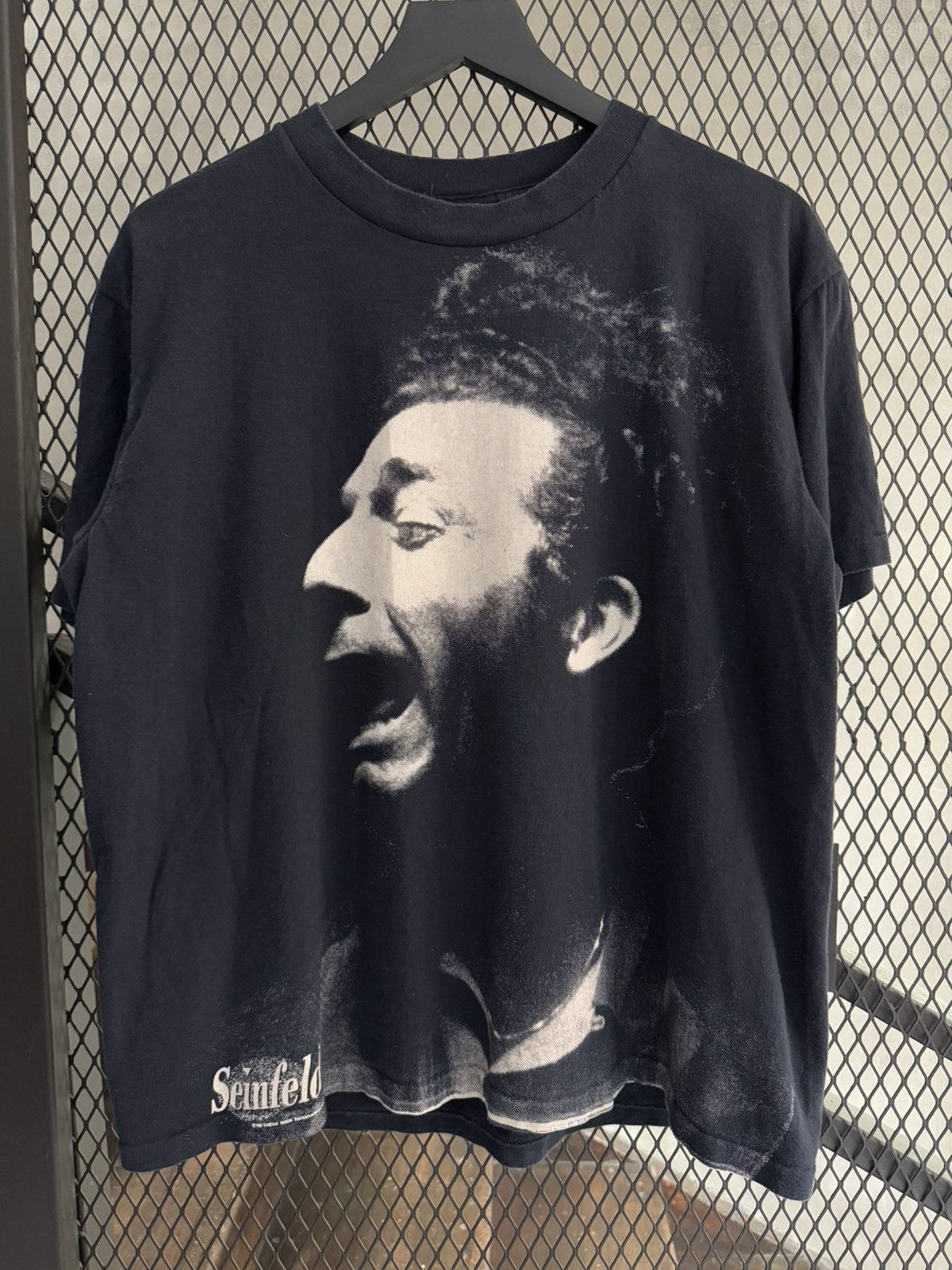 Vintage Seinfeld 1993 popular Men's XXL The Kramer Painting Tee Tie Dye Graphic T Shirt