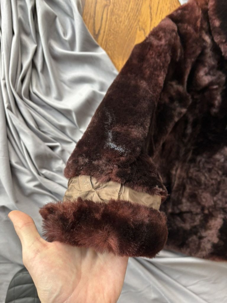 Vintage 1950s Fur Coat Vintage Sheared Beaver Overcoat Cropped Mob Size US S / EU 44-46 / 1 - 11 Thumbnail