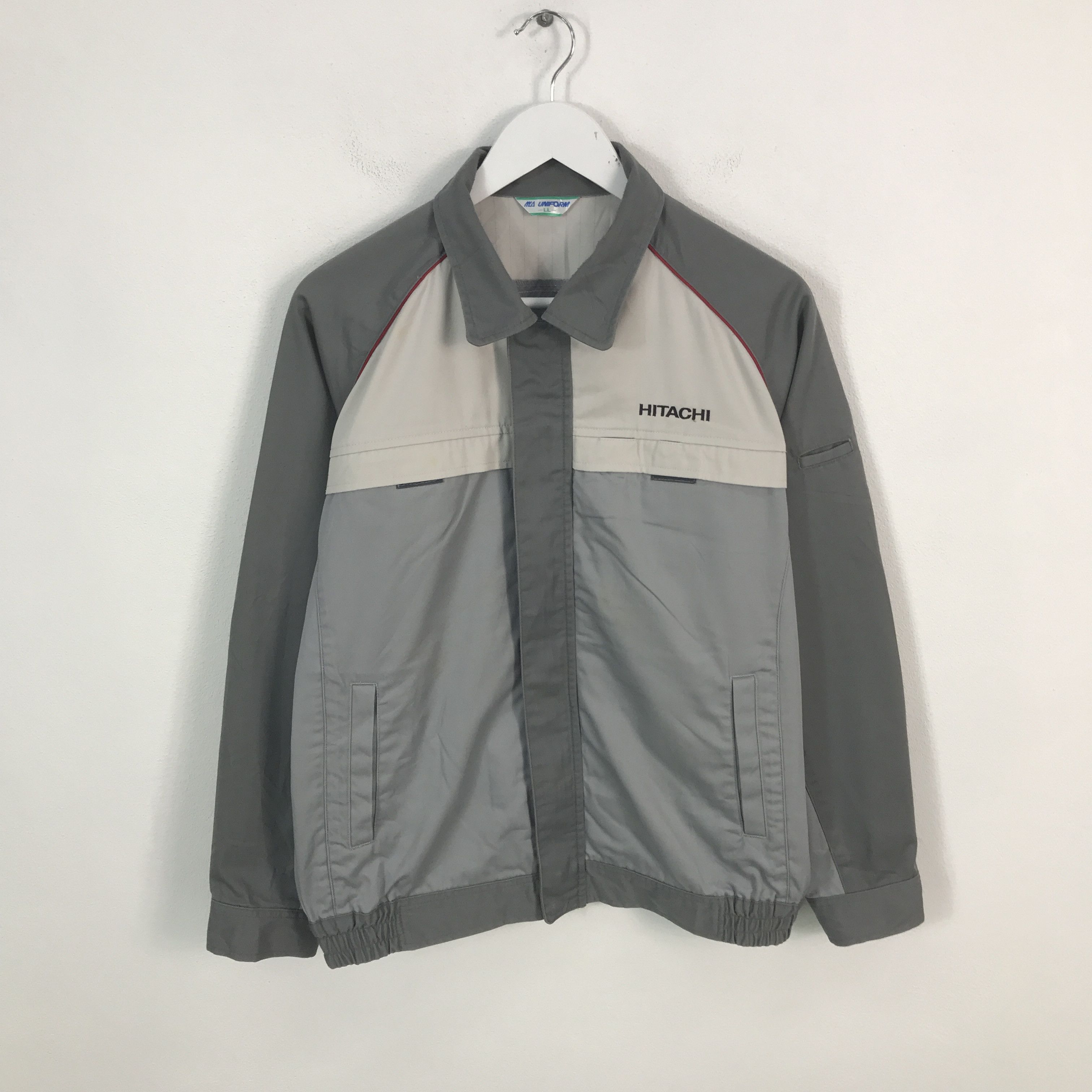 Japanese Brand Hitachi Worker Uniform Jacket Size US L / EU 52-54 / 3 - 1 Thumbnail