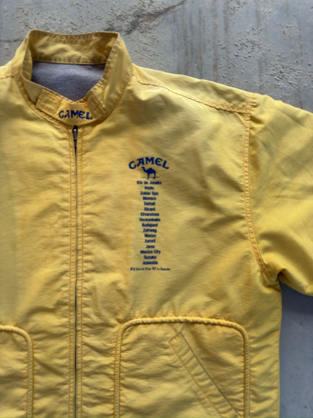 Camel × Vintage Vintage 1987 Camel Grand Prix F1 Jacket Size US XL / EU 56 / 4 - 4 Thumbnail