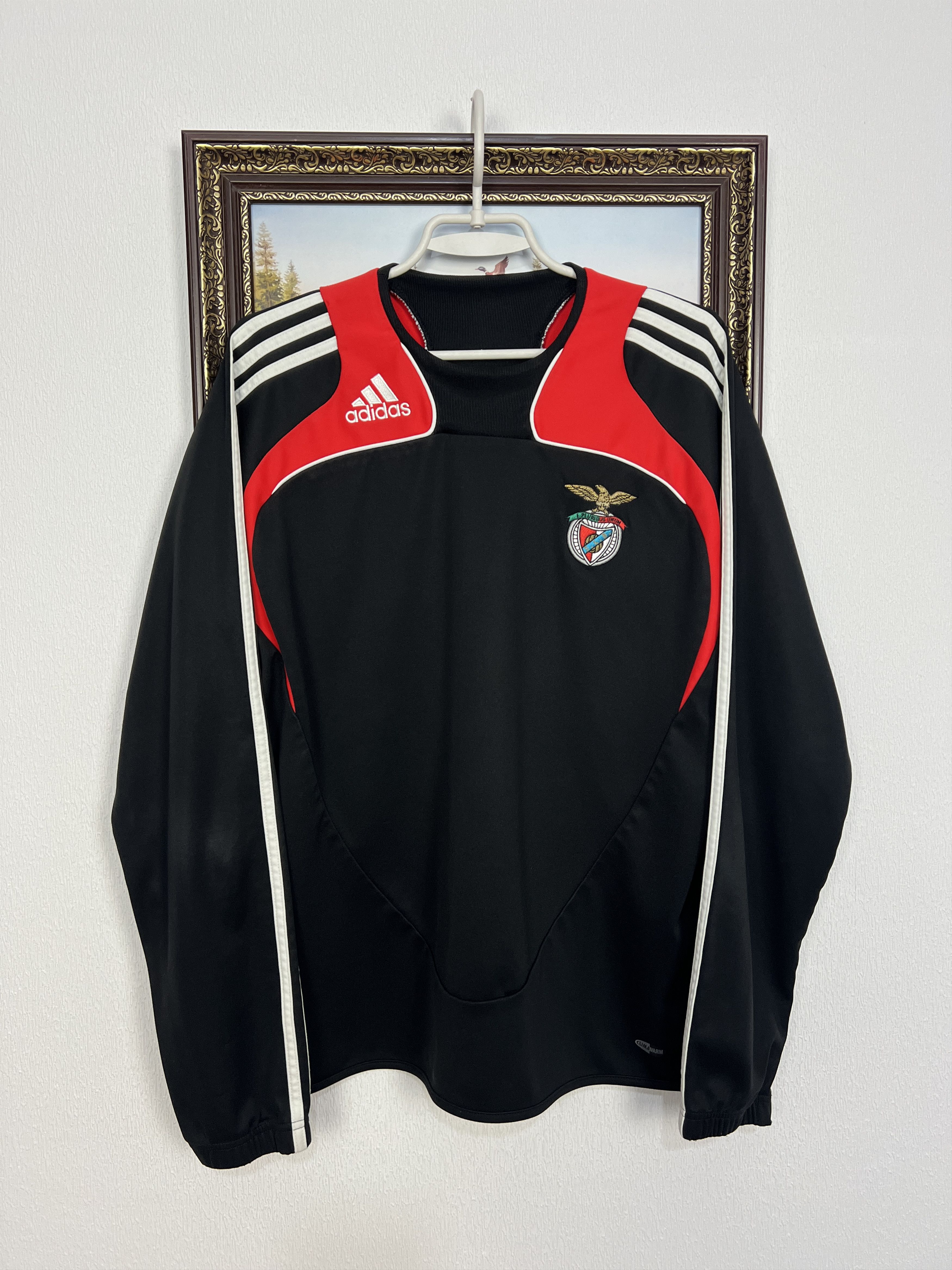 Benfica Football Train Sweatshirt Soccer Track Top Crewneck