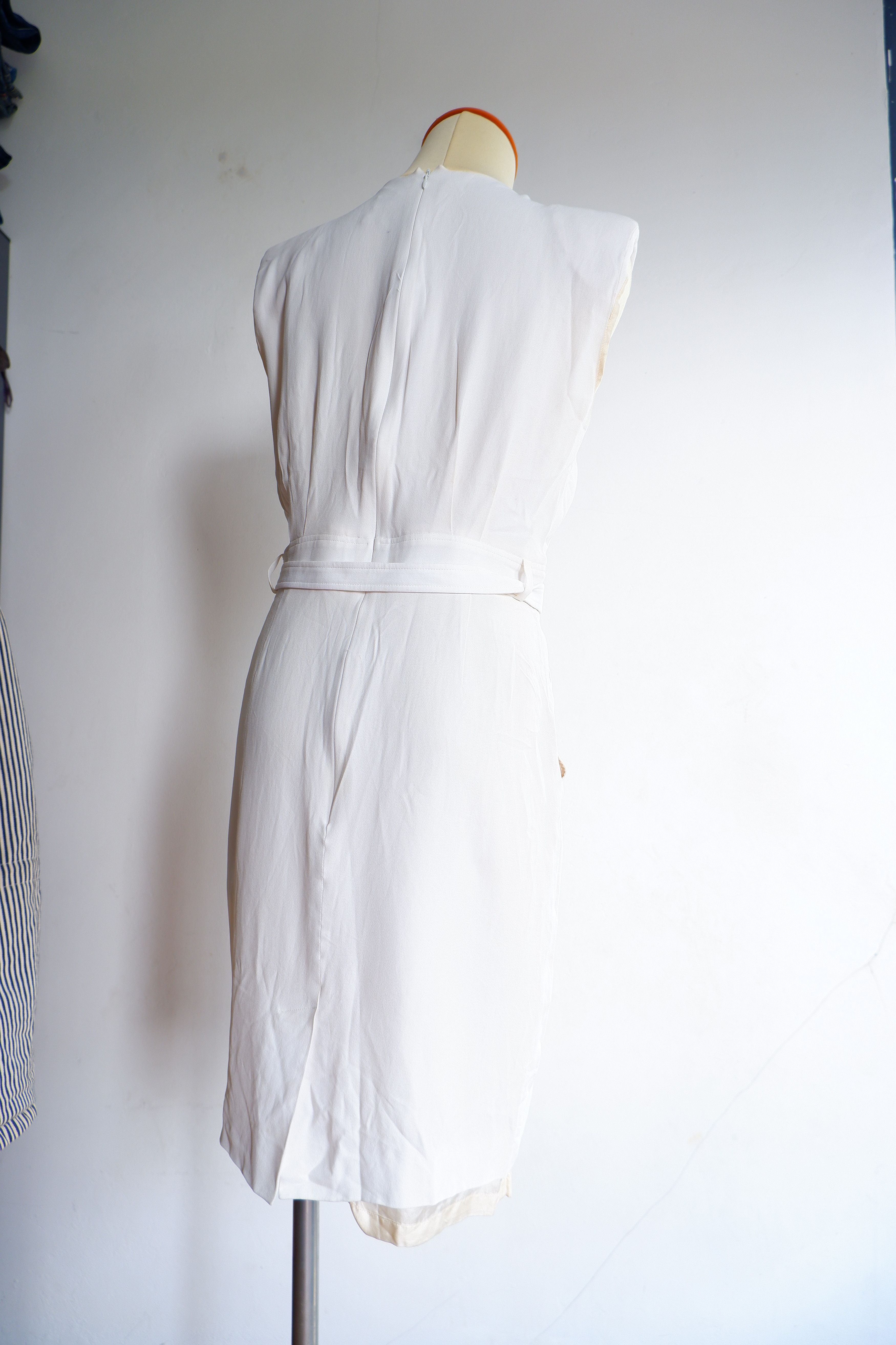 Hermes Vintage Hermes By Maison Margiela Belted Dress Size M / US 6-8 / IT 42-44 - 14 Thumbnail