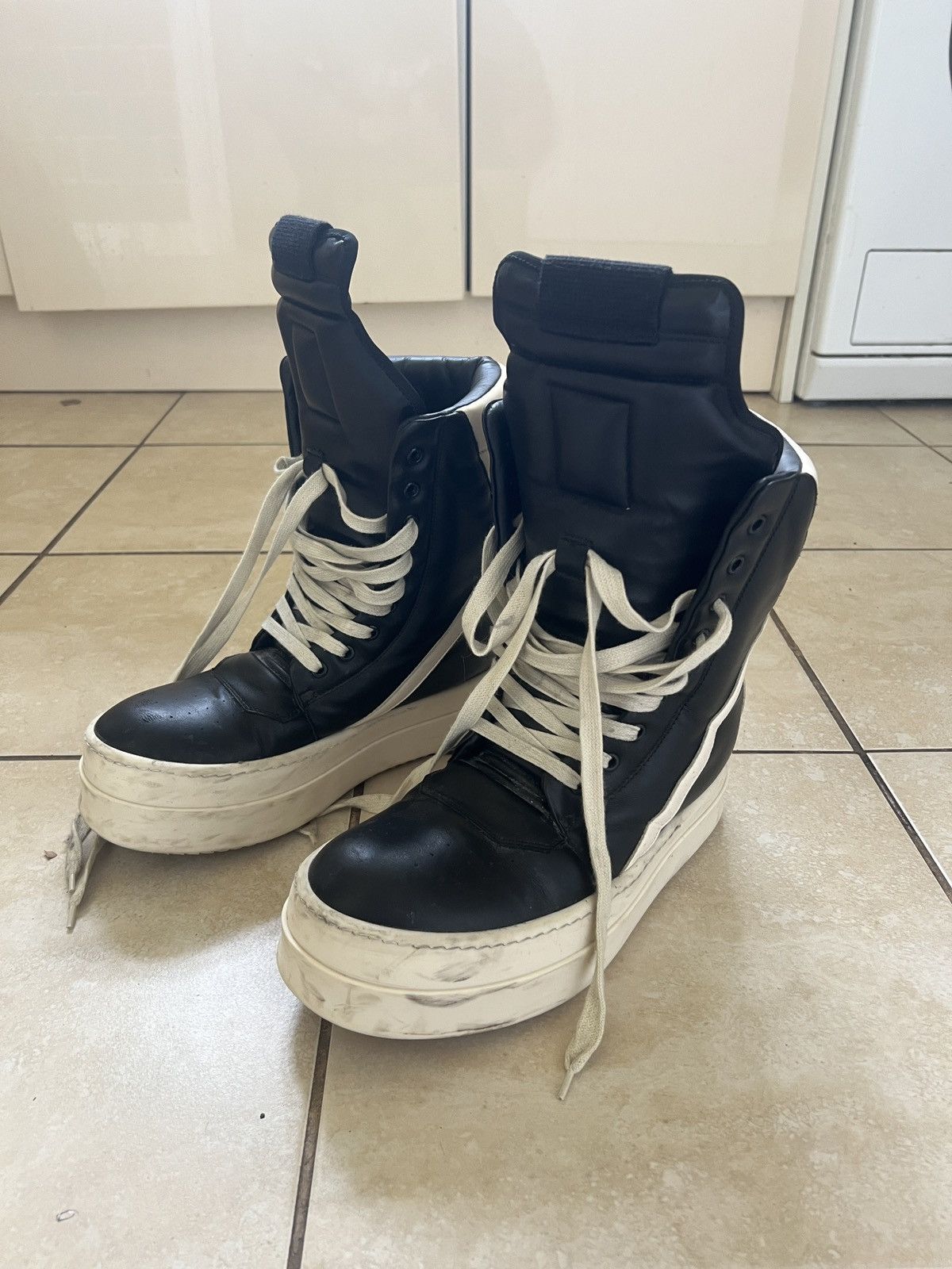 Rick Owens Rick owens geobasket mega Size US 9.5 / IT 39.5 - 1 Thumbnail