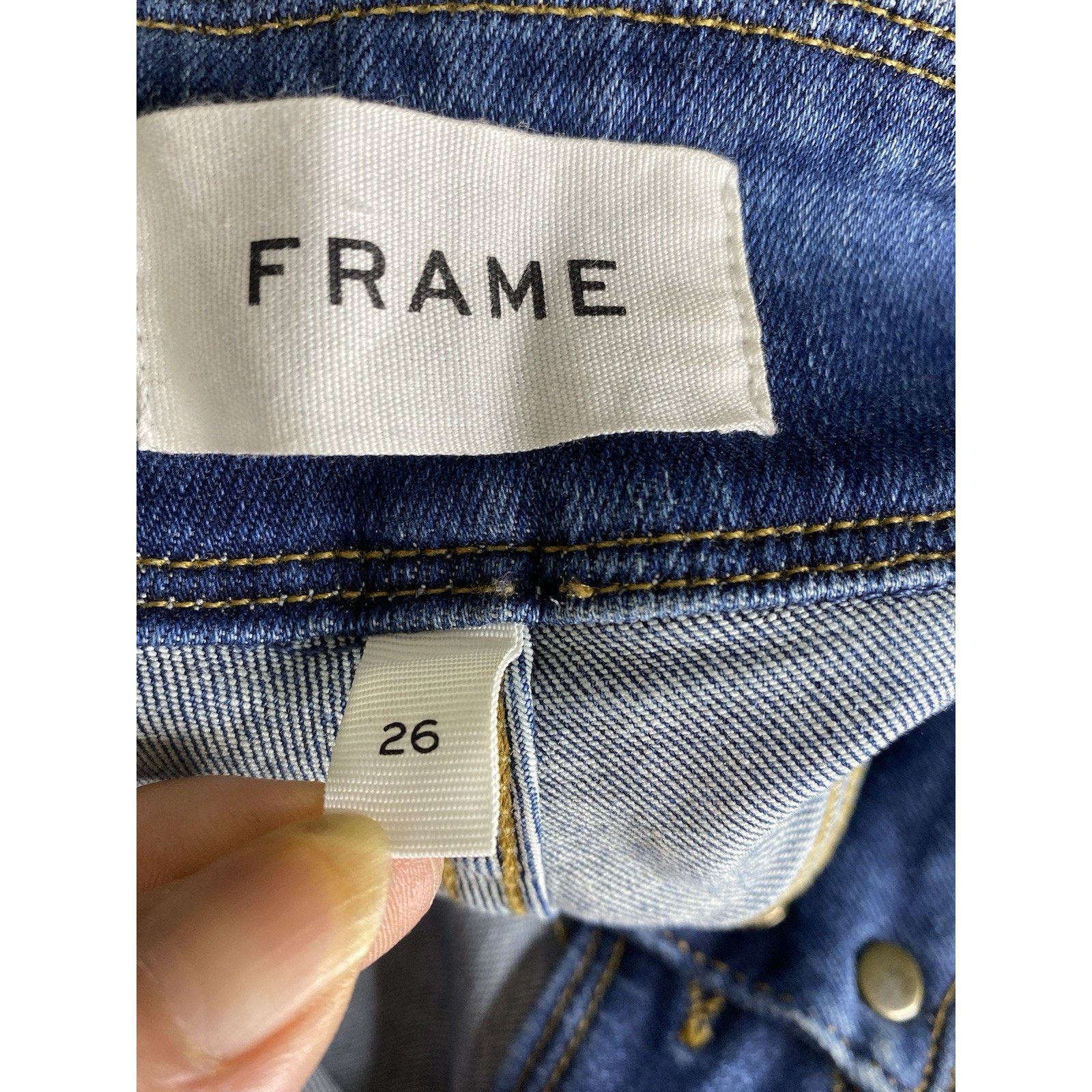 Frame FRAME Le Francoise Flare Jeans in Sidonia Size 26 Size 26" / US 2 / IT 38 - 7 Thumbnail
