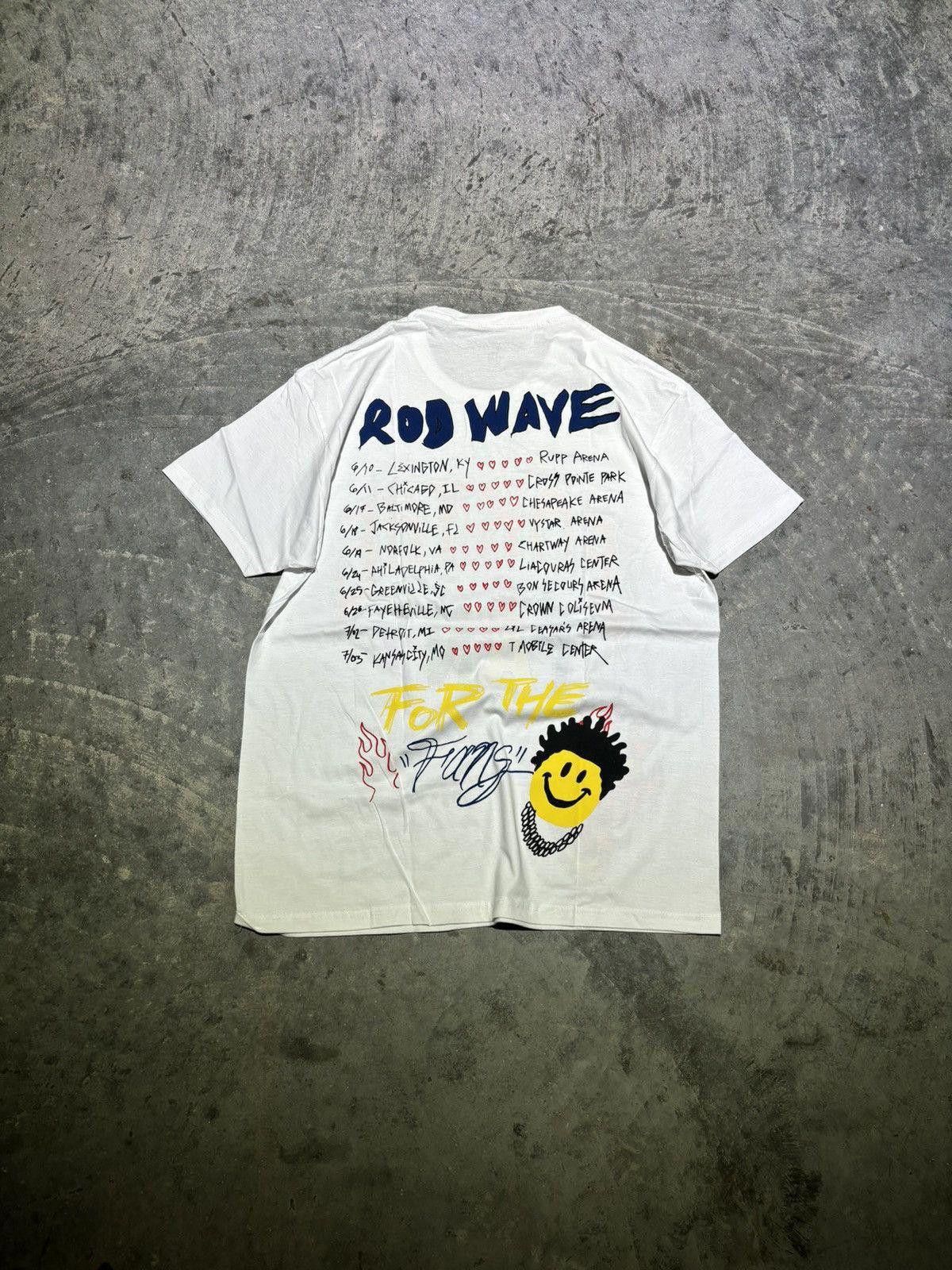 Rap Tees Rod Wave Official Tour Merch Tee Size US M / EU 48-50 / 2 - 3 Thumbnail