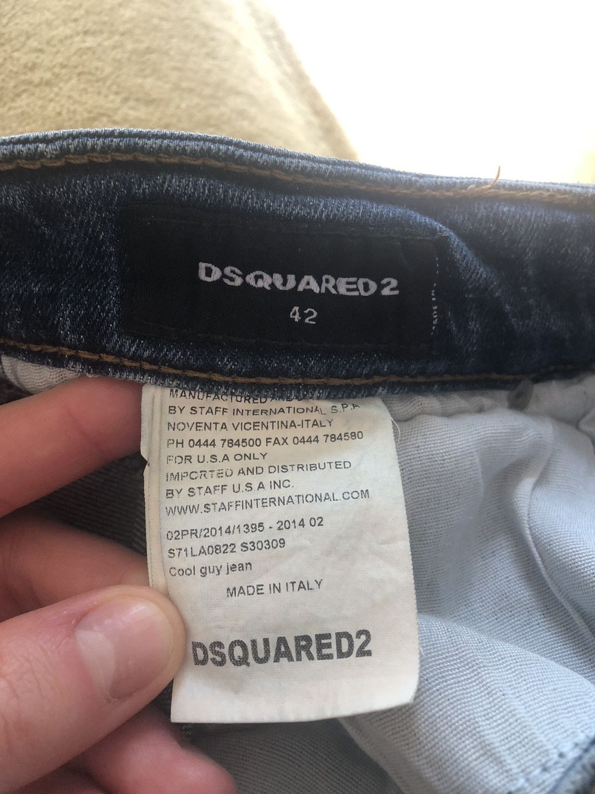 Dsquared2 DSQUARED2 CLASSIC VINTAGE DESIGNER DENIM JEANS PANTS Size US 29 - 5 Thumbnail