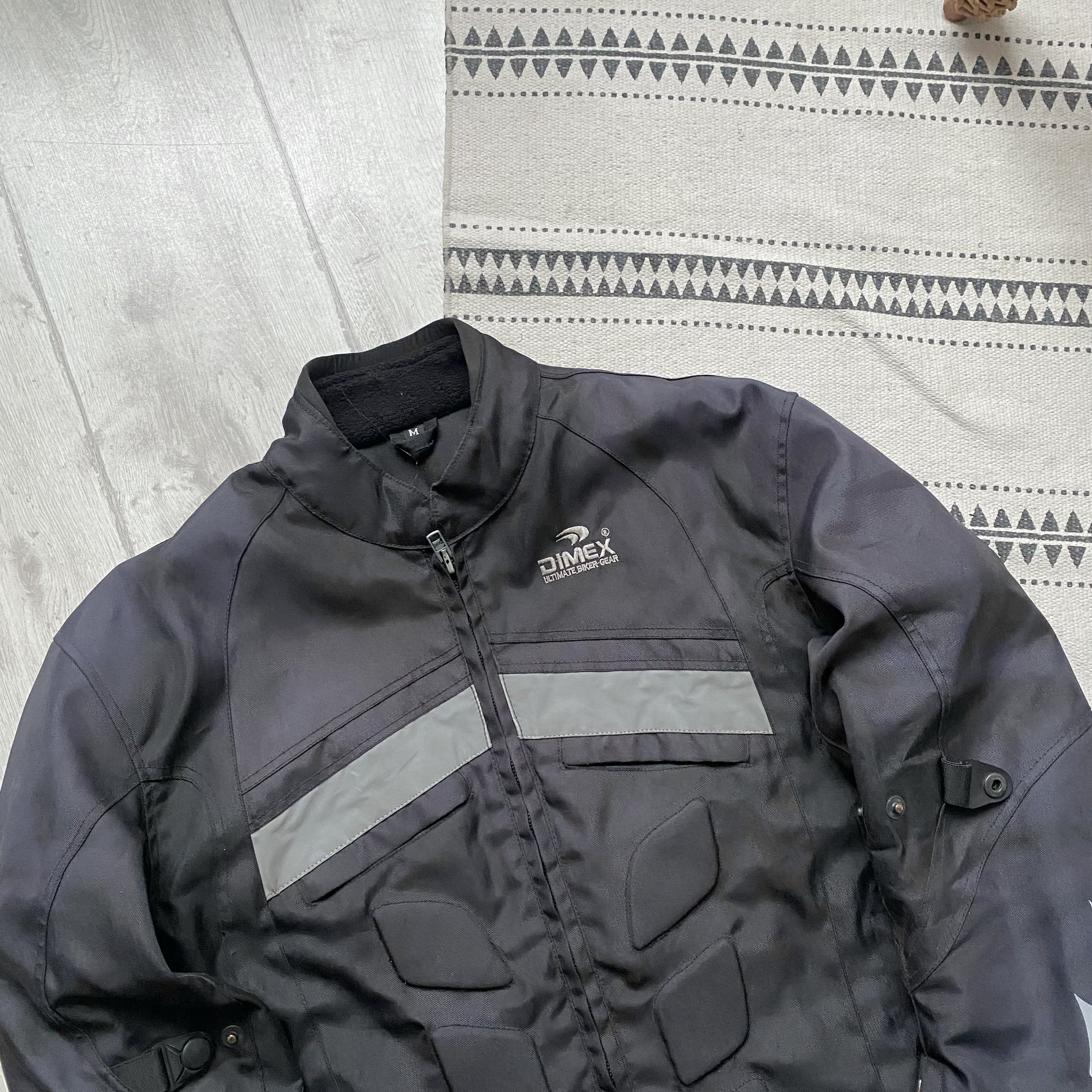 Alpinestars 🏍️ Vintage 90s Faded Cordura Biker jacket Avant-garde Size US M / EU 48-50 / 2 - 4 Thumbnail