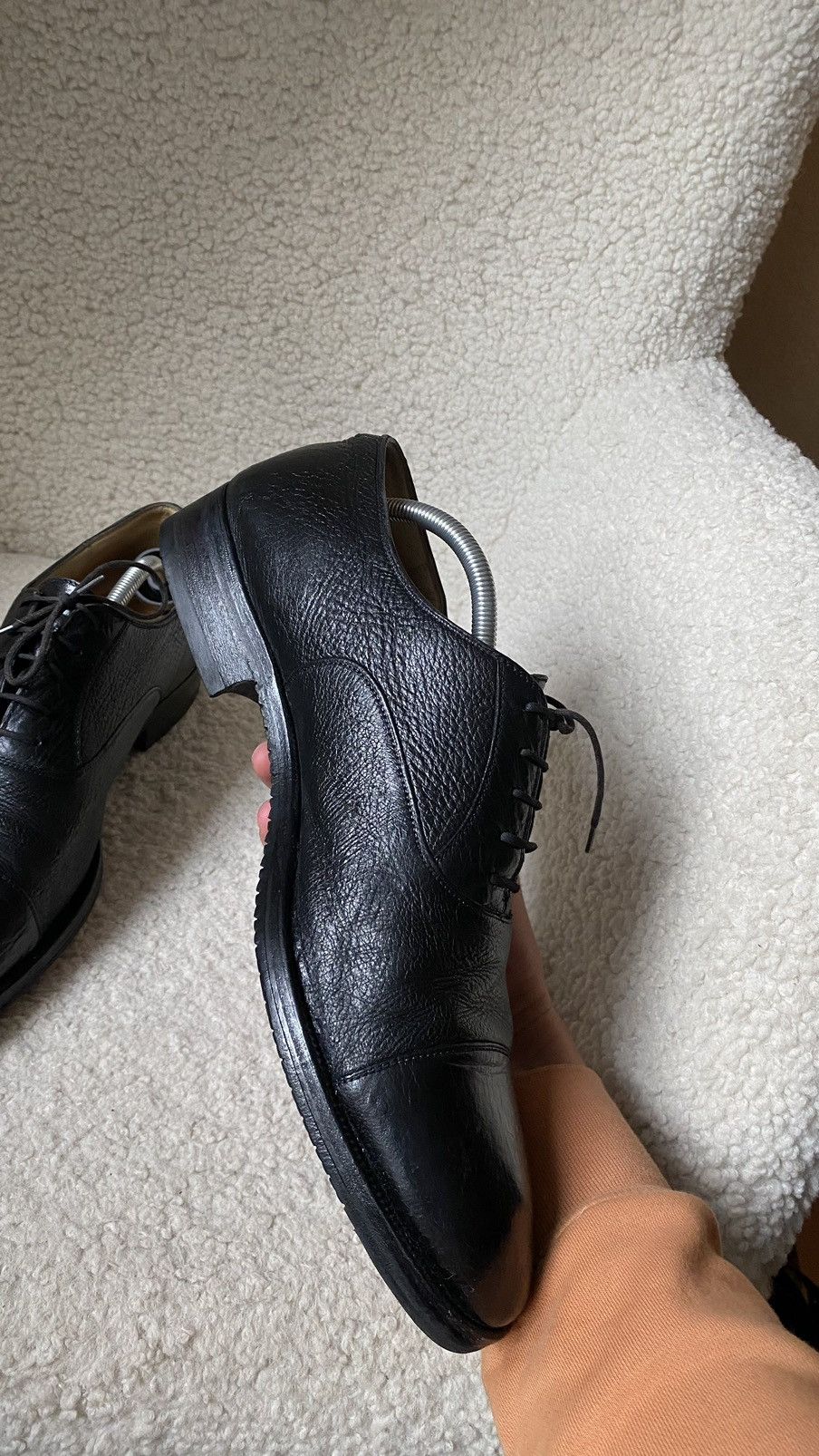 To Boot New York Italian made Black  Gravati Leather Dress Shoes by Adam Derrick To boot ny derrick - Gem main image 2