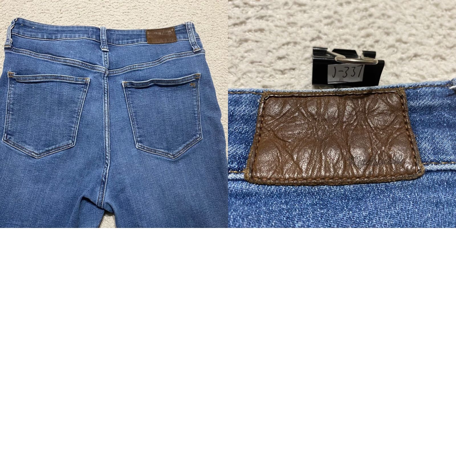 Madewell Madewell Jeans Womens sz 29 Blue Denim High Rise Skinny Leg Medium Wash Size 29" - 9 Thumbnail