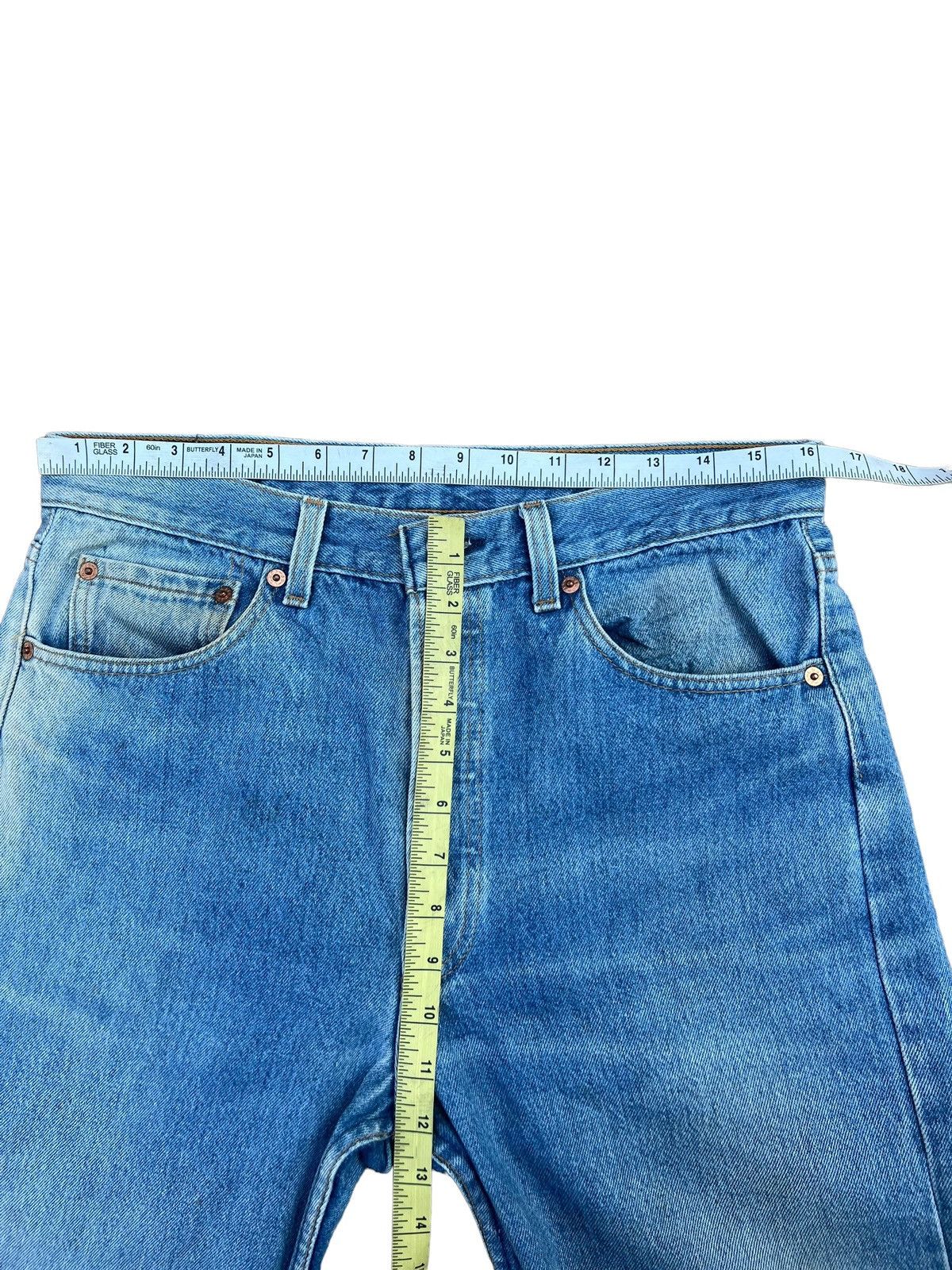 Levi's Vintage 1994 Levi’s 501 Sun Faded Denim Jeans Size US 32 / EU 48 - 3 Thumbnail