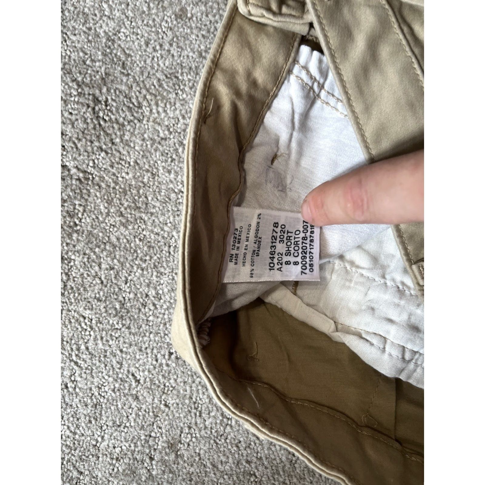 Lee Lee Women’s Pants Regular Fit Straight Leg Mid Rise Khaki 8S Beige Formal Pants Women Straight Leg 8S Lee Size 30" / US 8 / IT 44 - 6 Thumbnail