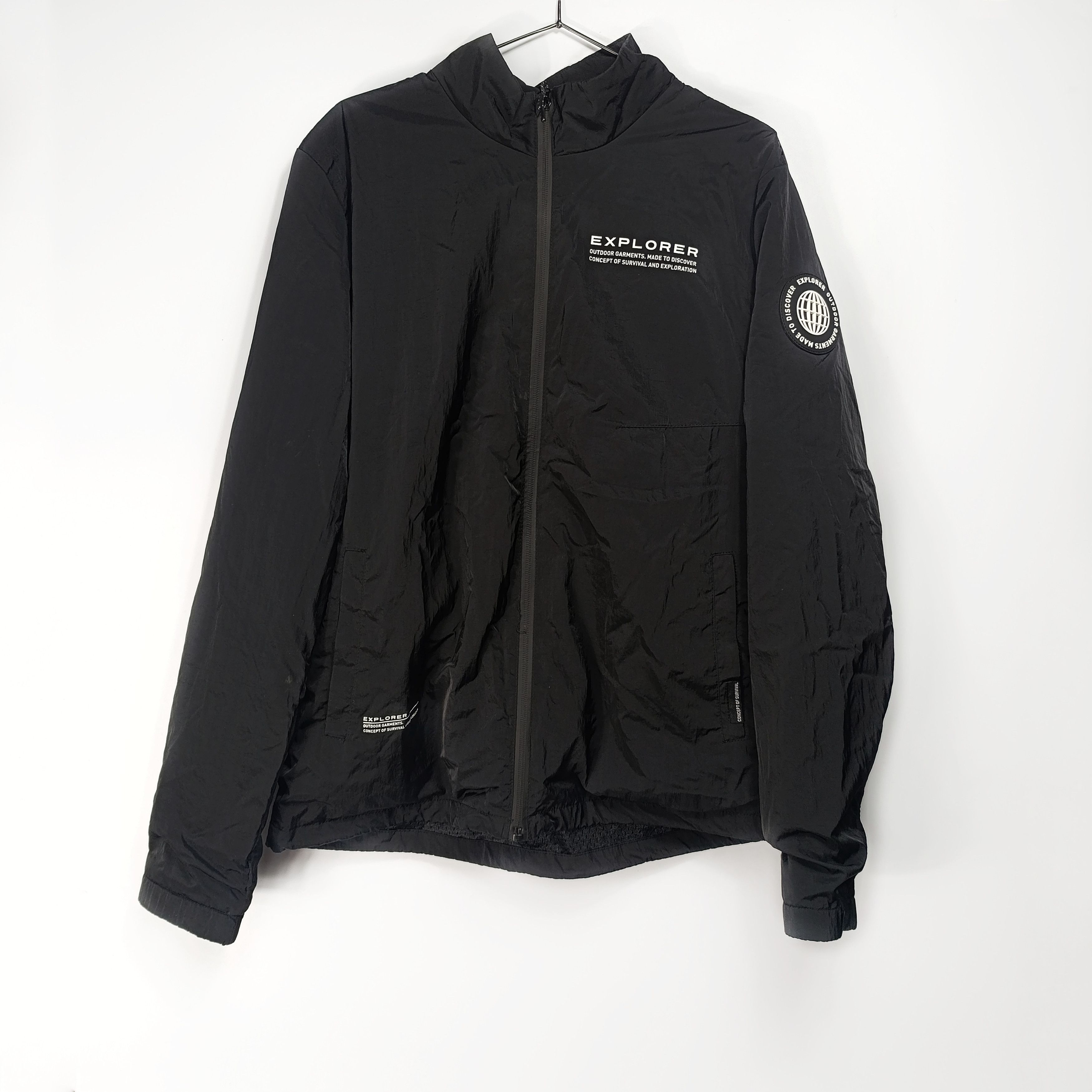 Outdoor Products Streetwear Men s black Explorer outdoor jacket SMOG L Grailed
