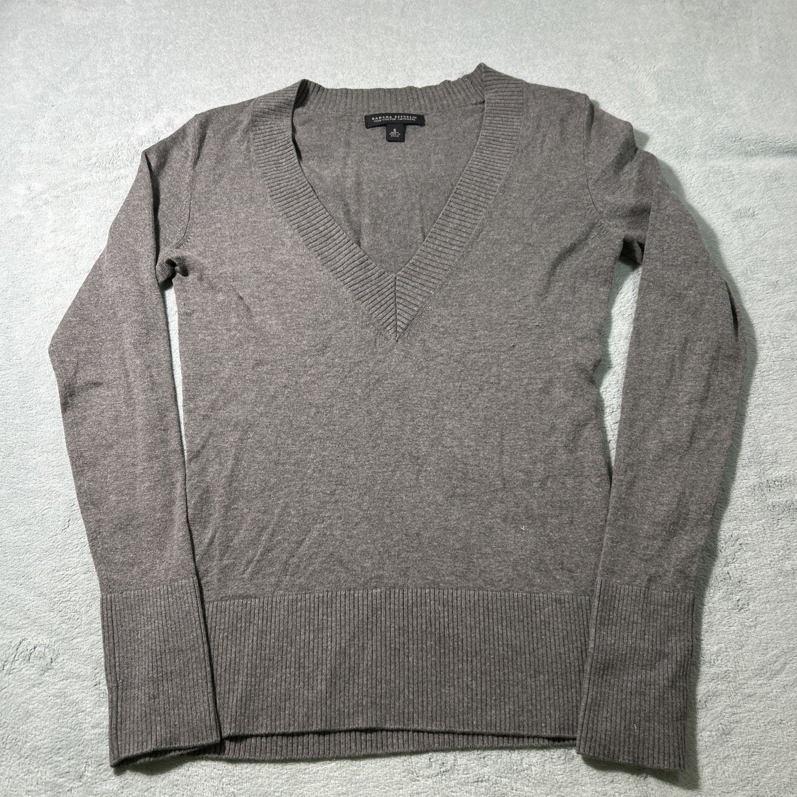 Banana Republic Luxury Blend Wool Silk Cashmere Cable Knit Sweater Small Size S / US 4 / IT 40 - 7 Thumbnail