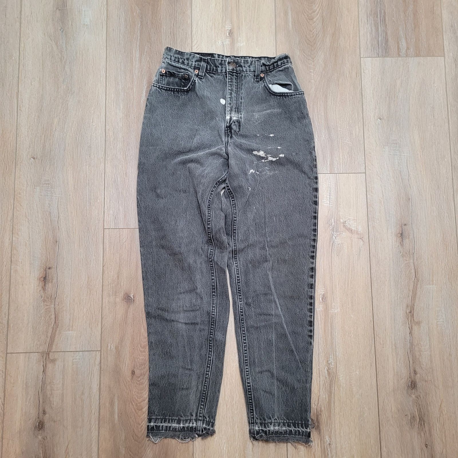 Levi's Levi's 551 Mom Jeans 8 VTG 80s 90s USA High Rise Distressed Size 30" / US 8 / IT 44 - 1 Thumbnail