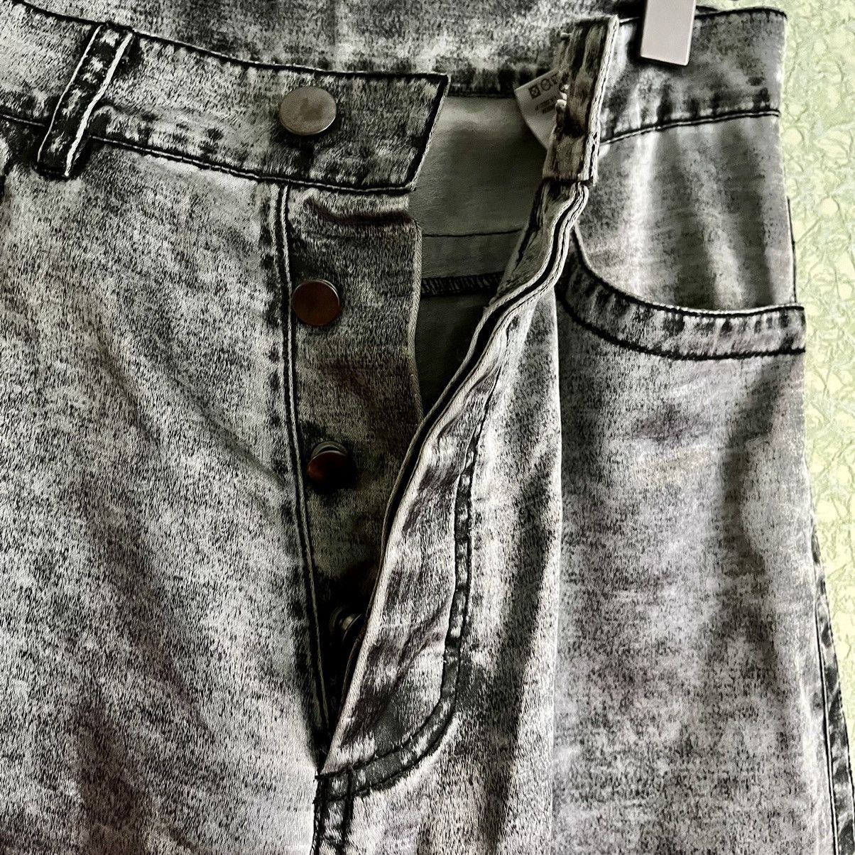Ann Demeulemeester SS01 Silver 5-Pocket Pants Size US 28 / EU 44 - 6 Thumbnail
