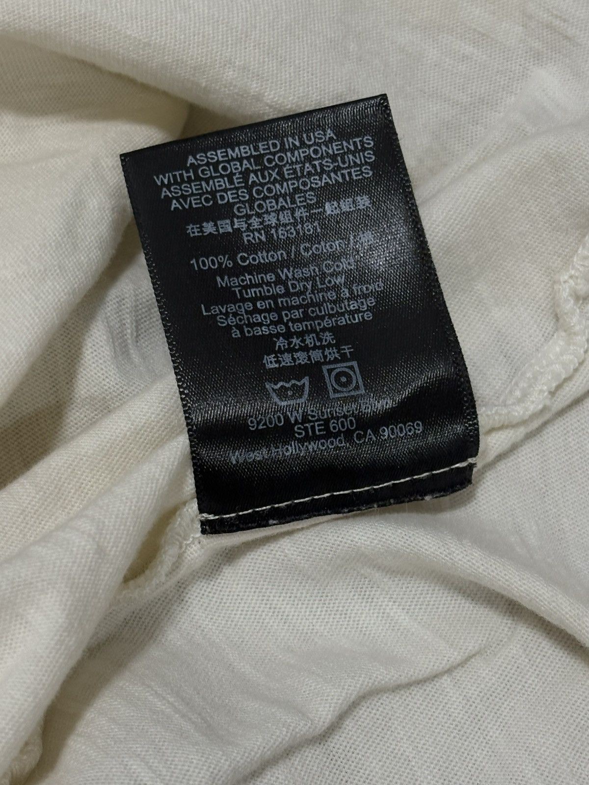 Rhude Rhude Western Flock Burnout T Shirt Size Medium Size US M / EU 48-50 / 2 - 5 Thumbnail