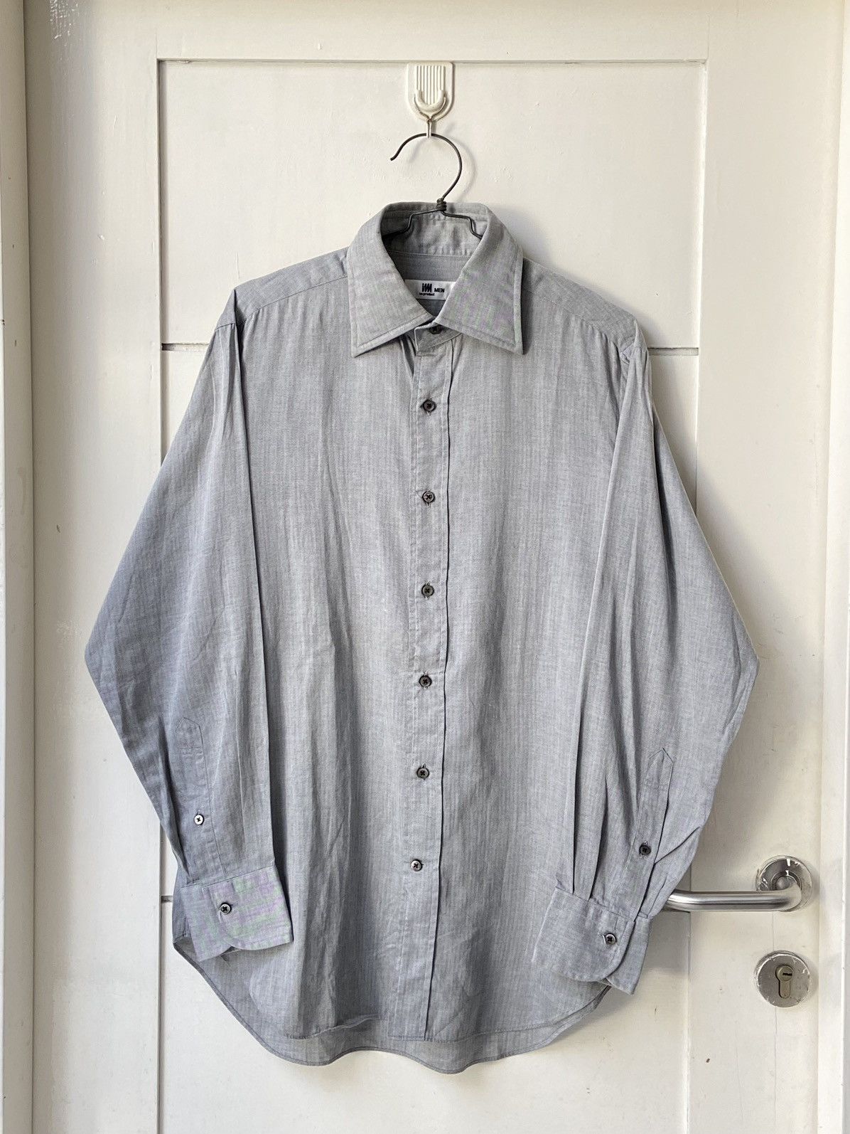 Issey Miyake IM PRODUCT MEN Grey Shirt Size US M / EU 48-50 / 2 - 1 Thumbnail