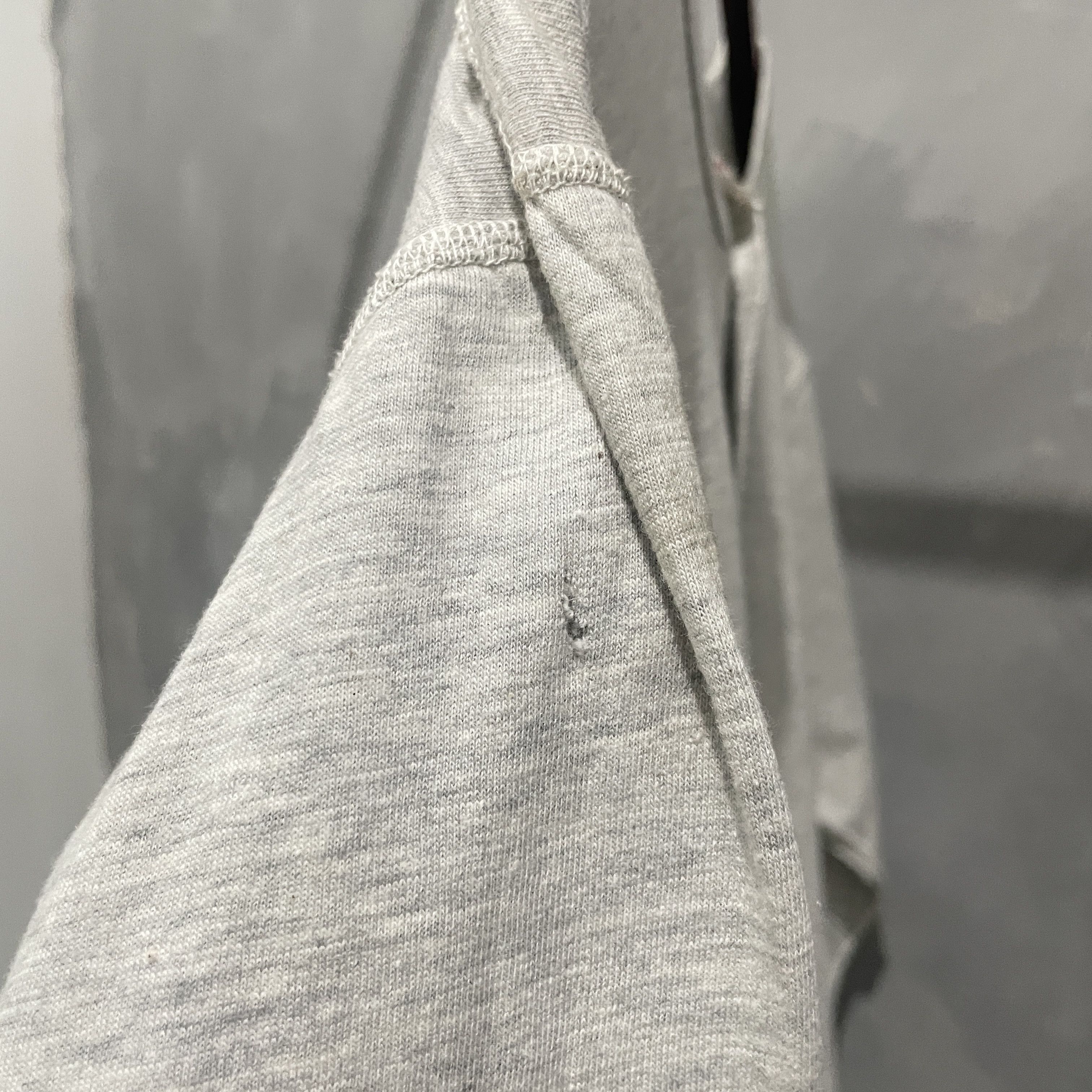 Vintage Vintage 70s Ash Grey Henley T Shirt Size US XL / EU 56 / 4 - 6 Thumbnail