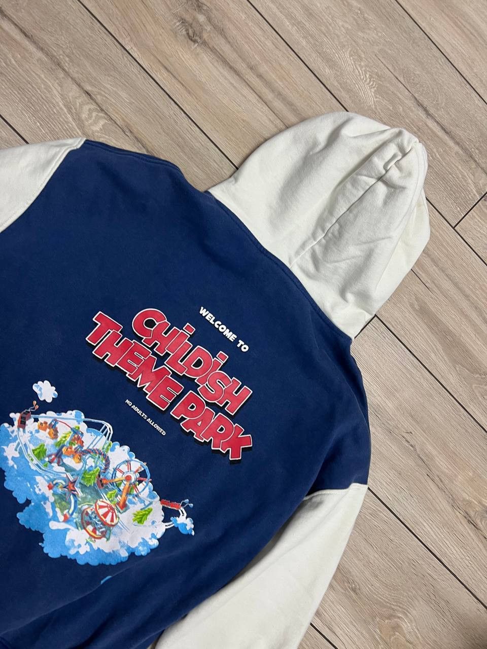 CHILDS × Vintage Vintage Theme Park Childish Blue TGF Hoodie Size US M / EU 48-50 / 2 - 5 Thumbnail