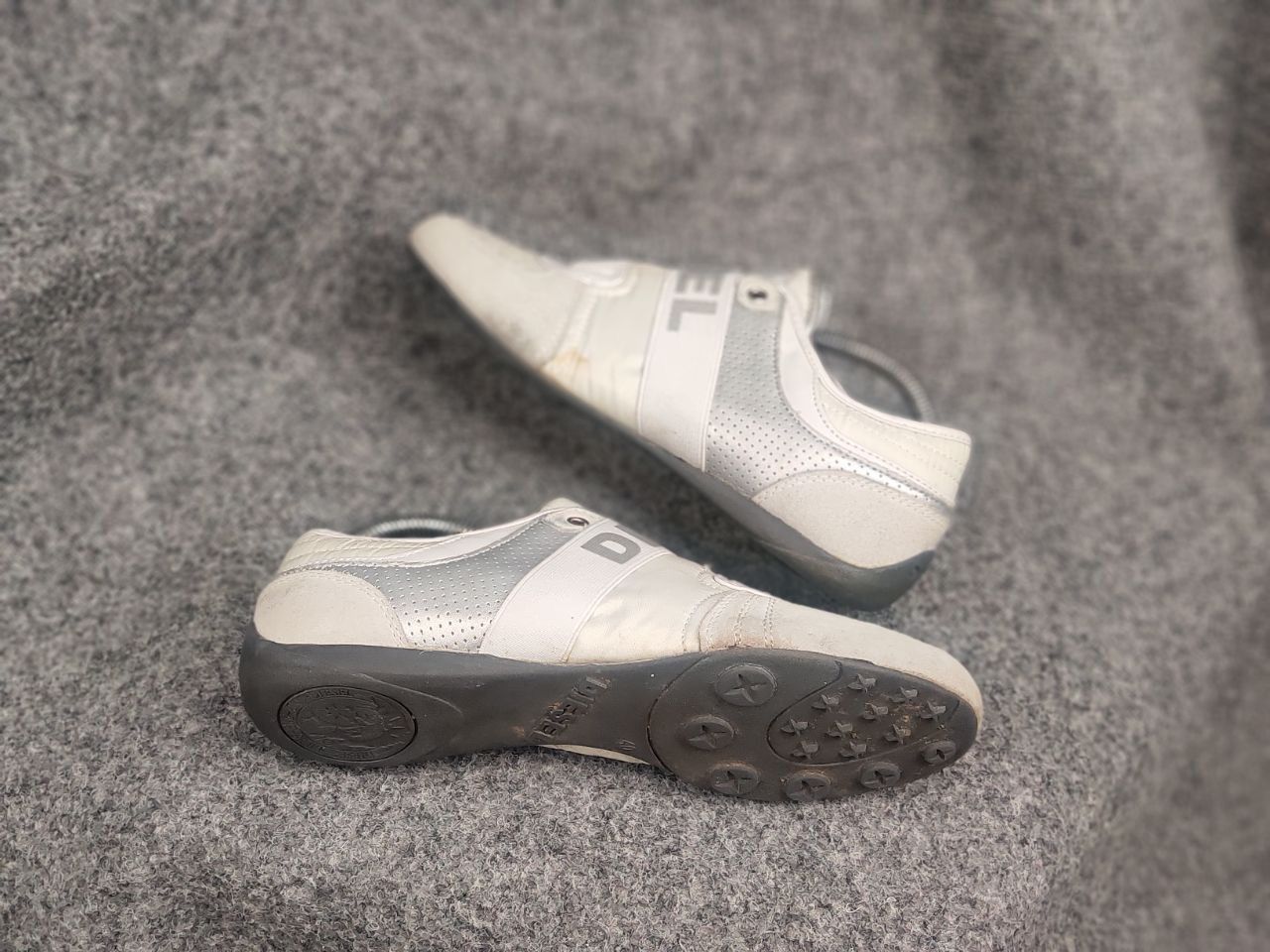 Diesel Vintage 90's Diesel Korbin II Suede rubber Low Sneakers Y2K Size US 7.5 / EU 40-41 - 2 Thumbnail