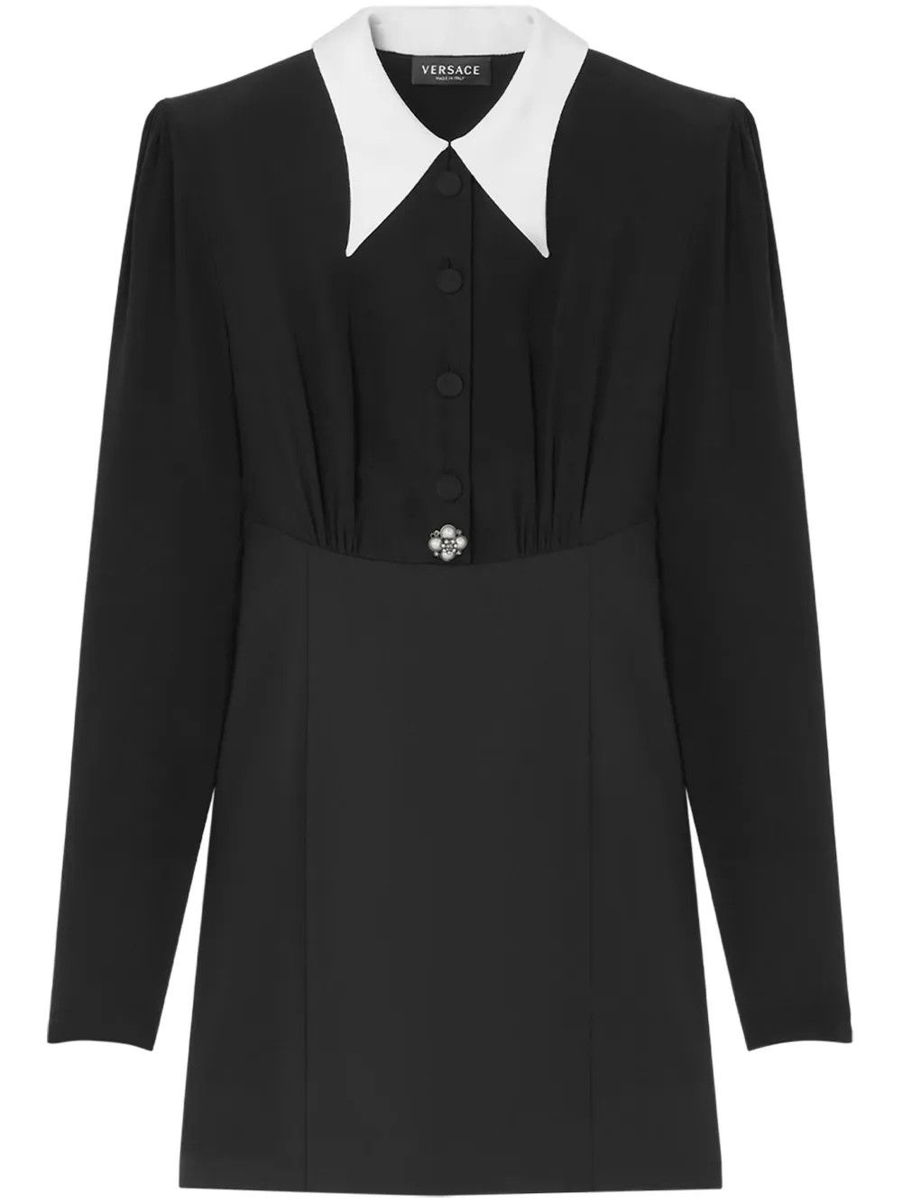 o1y0226 Mini Dress in Black/White