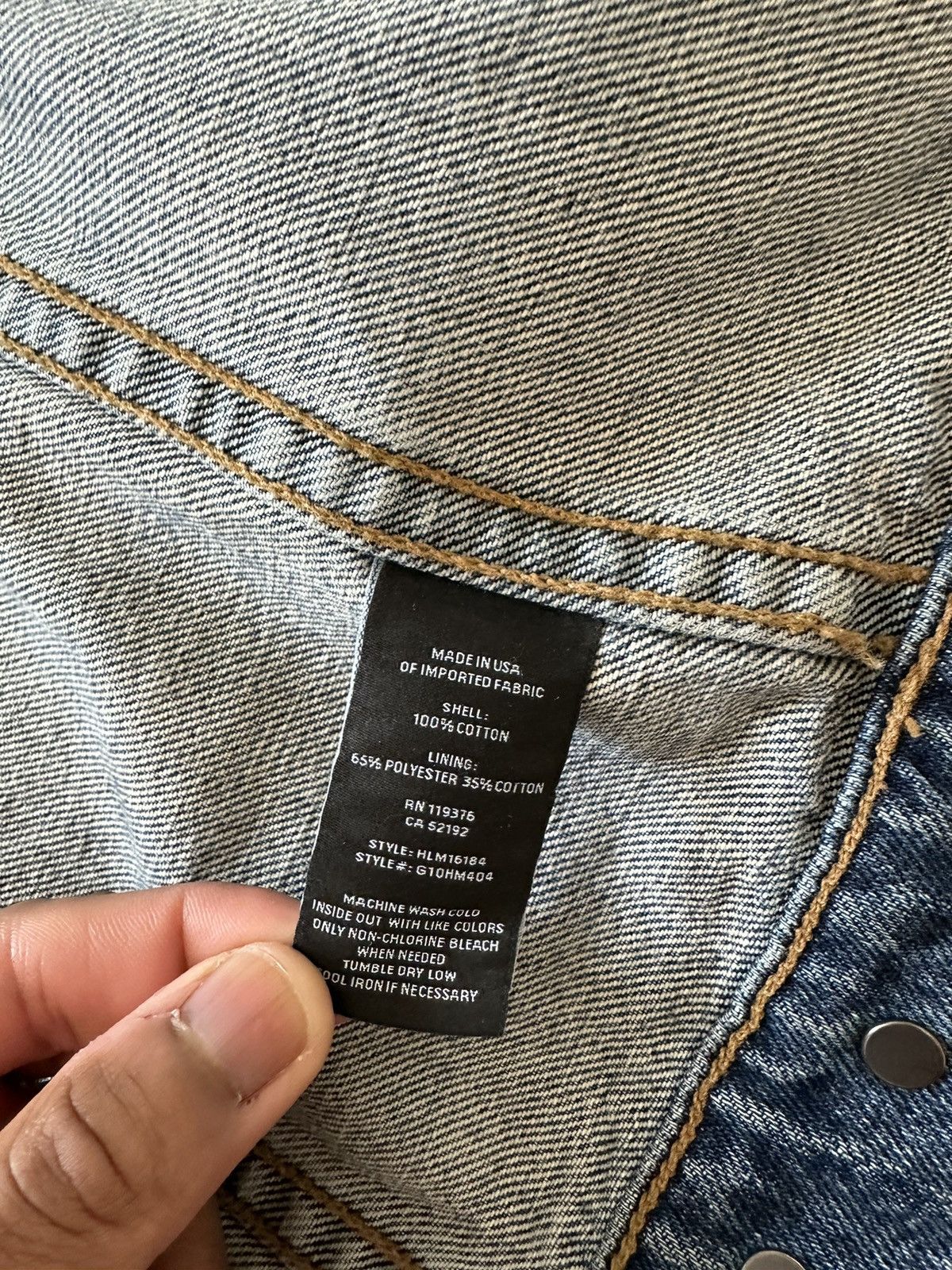Helmut Lang Helmut Lang Denim Jacket Size US S / EU 44-46 / 1 - 3 Thumbnail