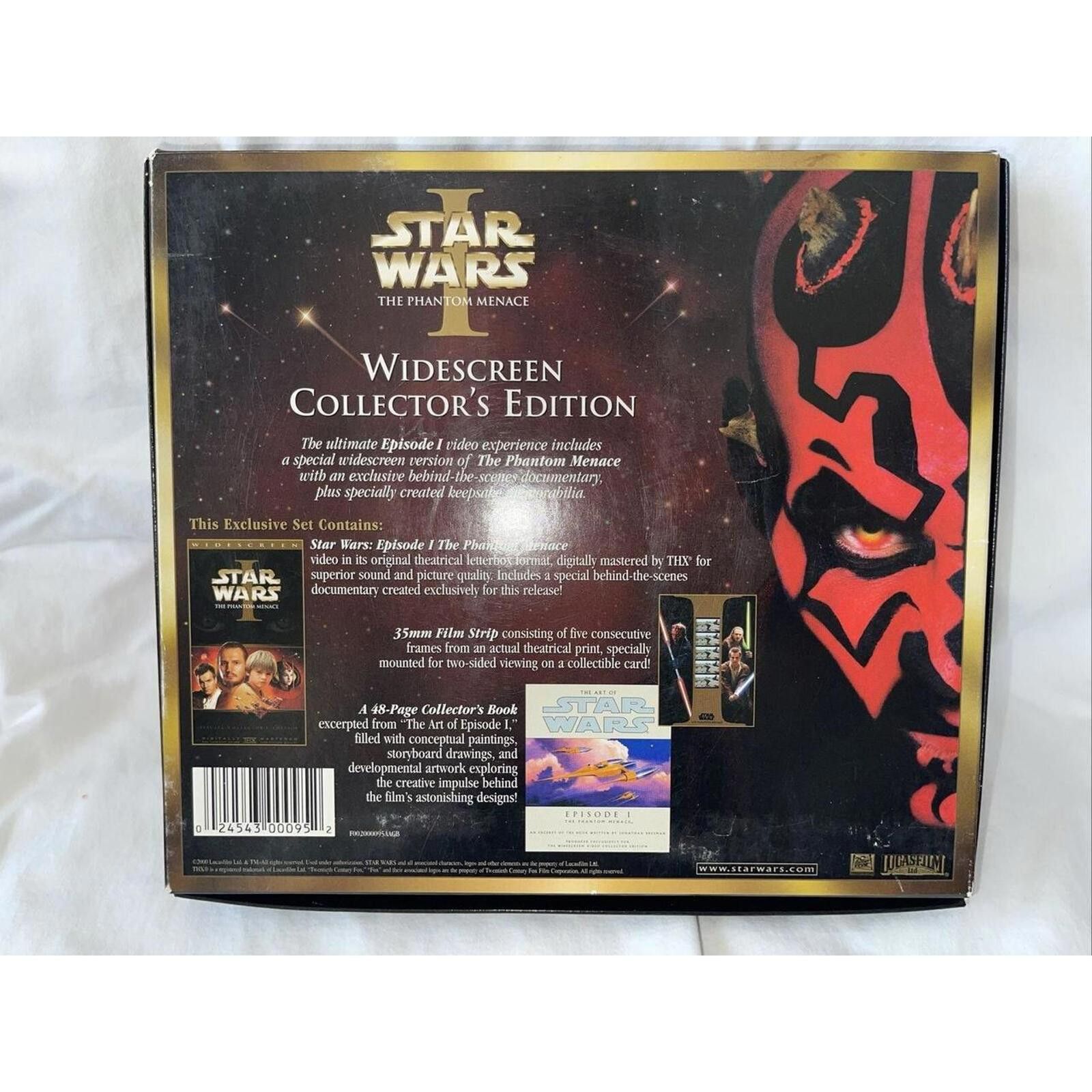 Star Wars Star Wars Episode I: The Phantom Menace - Collector's VHS Size ONE SIZE - 2 Thumbnail