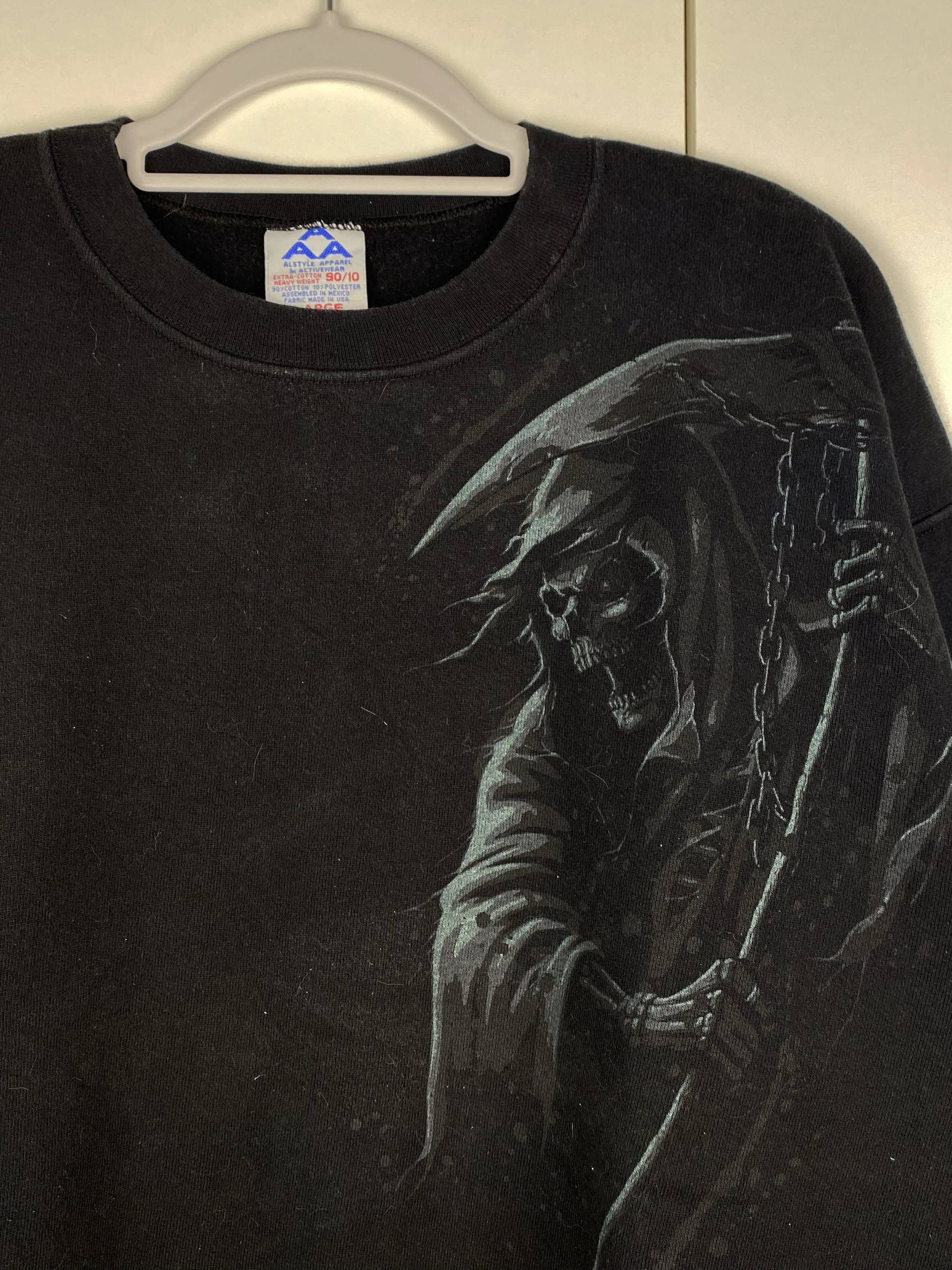 Vintage Vintage Grim Reaper 2007 Graphic Sweatshirt Size US L / EU 52-54 / 3 - 4 Thumbnail