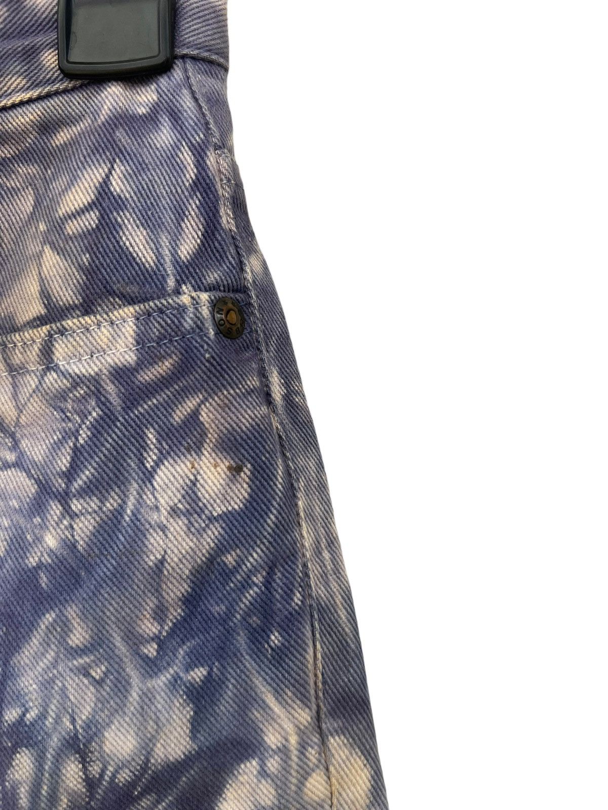 Big John Japan Brand BOBSON Made in Japan Purple Tie Dye Denim Jeans Size US 30 / EU 46 - 12 Thumbnail