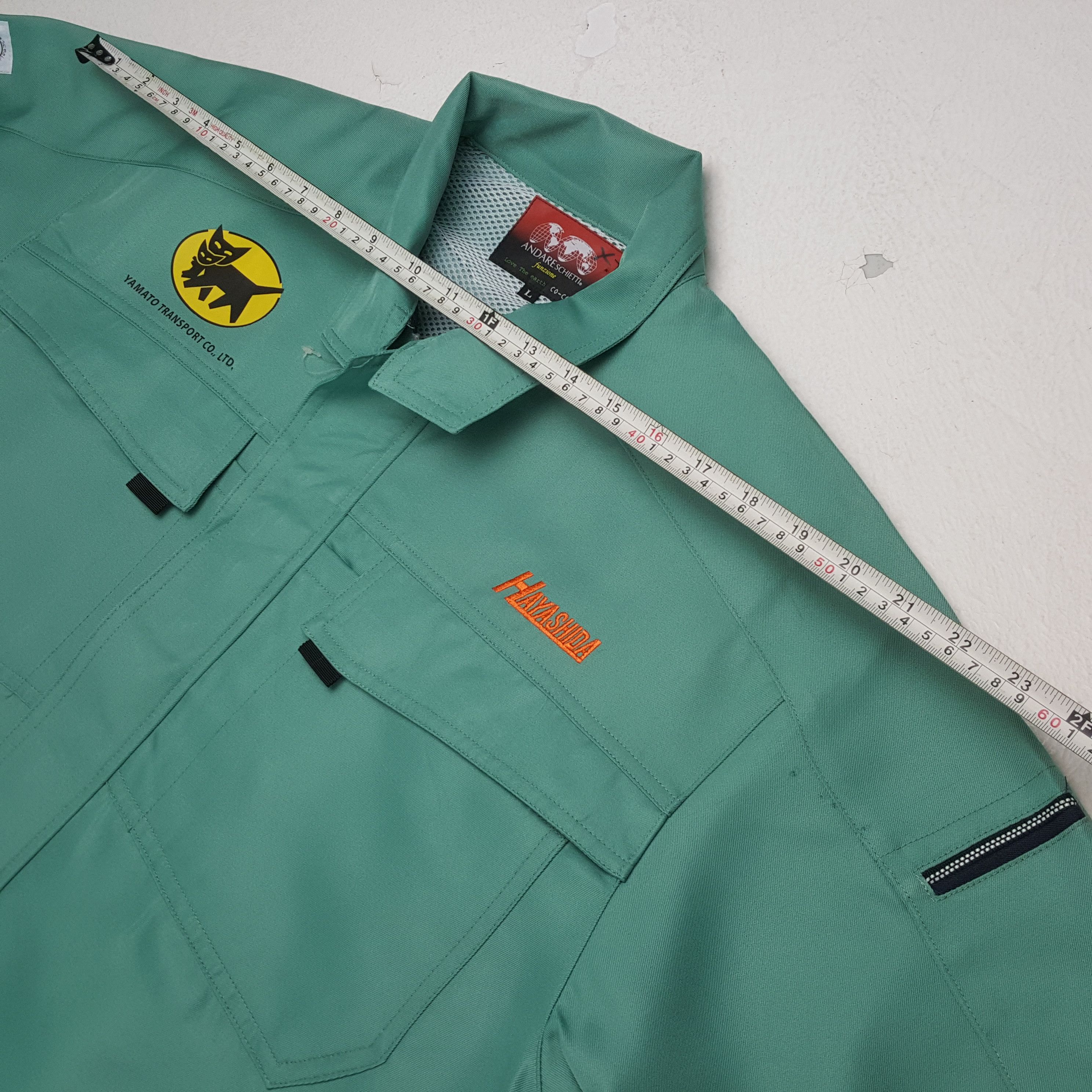 Japanese Brand × Vintage Vintage YAMATO TRASNPORT Japanese Company Staff Jacket Size US L / EU 52-54 / 3 - 5 Thumbnail