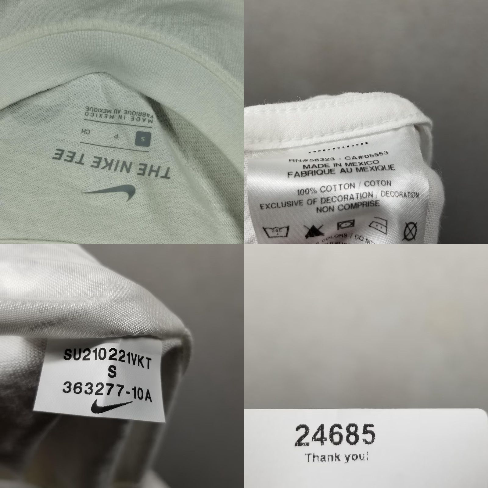 Nike VINTAGE? No. Nike Shirt Mens Small White The Nike Tee Basketball Anime Graphic Size US S / EU 44-46 / 1 - 8 Thumbnail