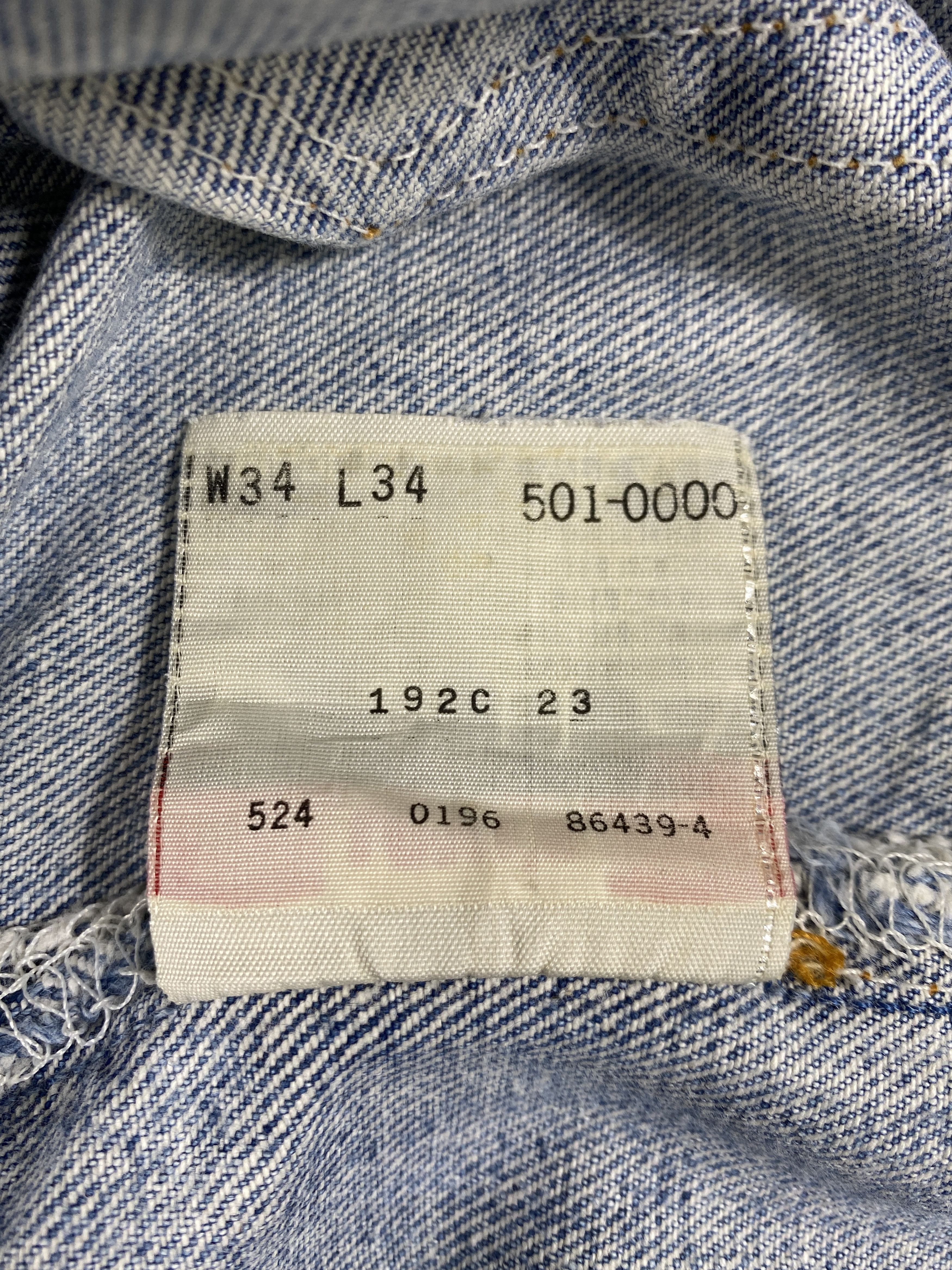 Levi's Vintage Levi's 501 Ripped Jeans 32x31.5 -JN033 Size US 32 / EU 48 - 10 Thumbnail