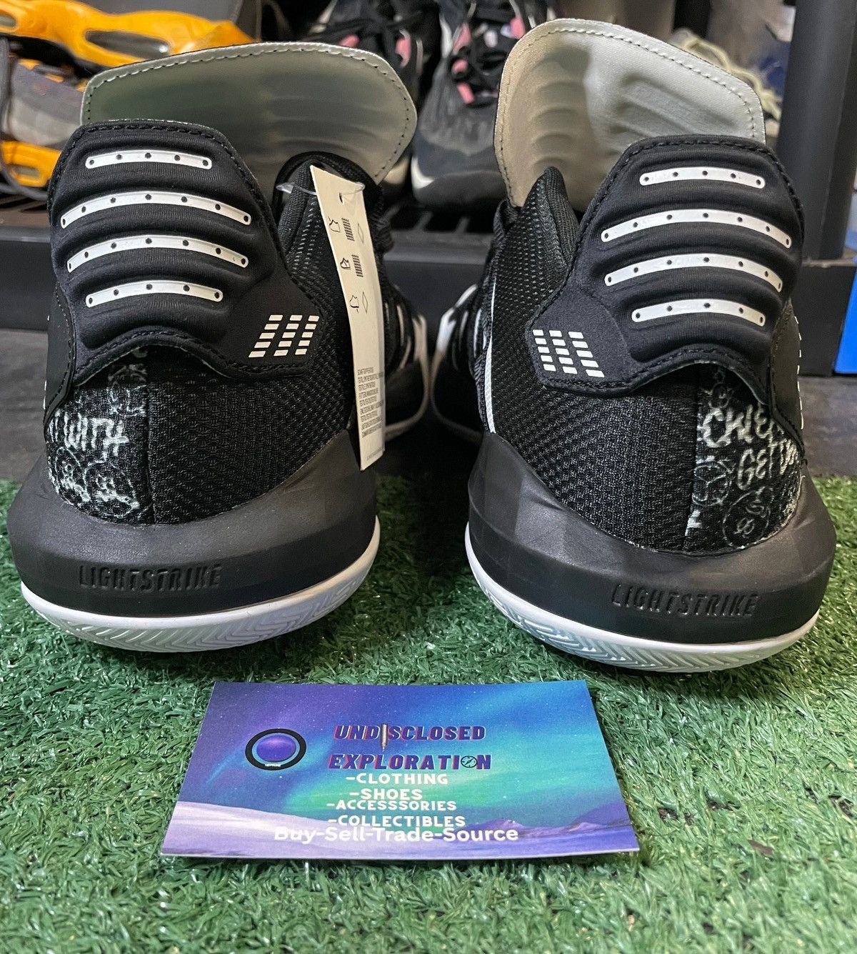 Adidas Adidas dame 6 black white hecklers Size US 8 / EU 41 - 5 Thumbnail