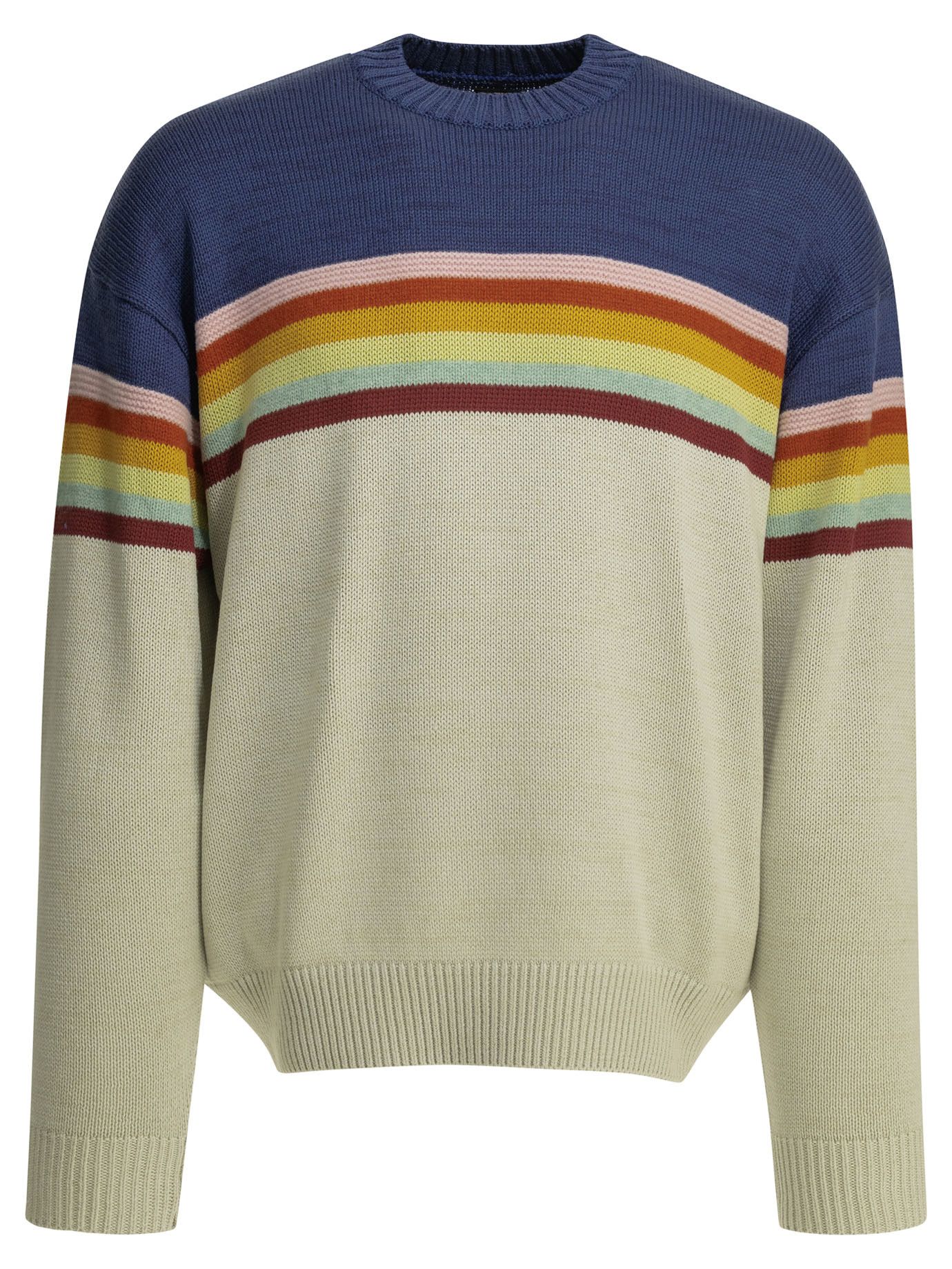 Kapital Kapital 2 Tones Peckish Rainbow Crewneck Sweater tag size 3 Men - USA Duties Paid Size US L / EU 52-54 / 3 - 1 Thumbnail