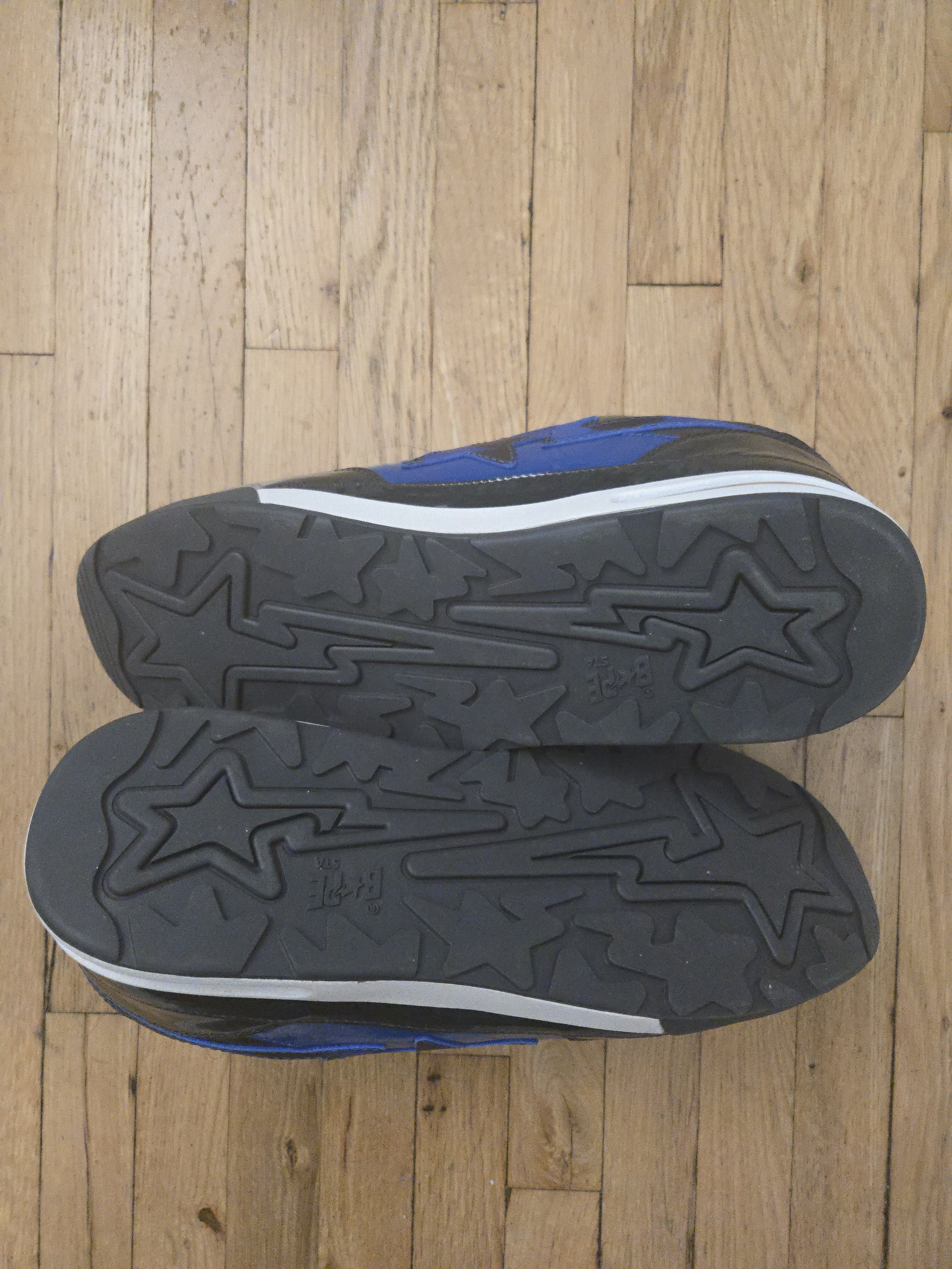 Bape Bape Road Sta Patent Leather Blue Size US 13 / EU 46 - 3 Thumbnail