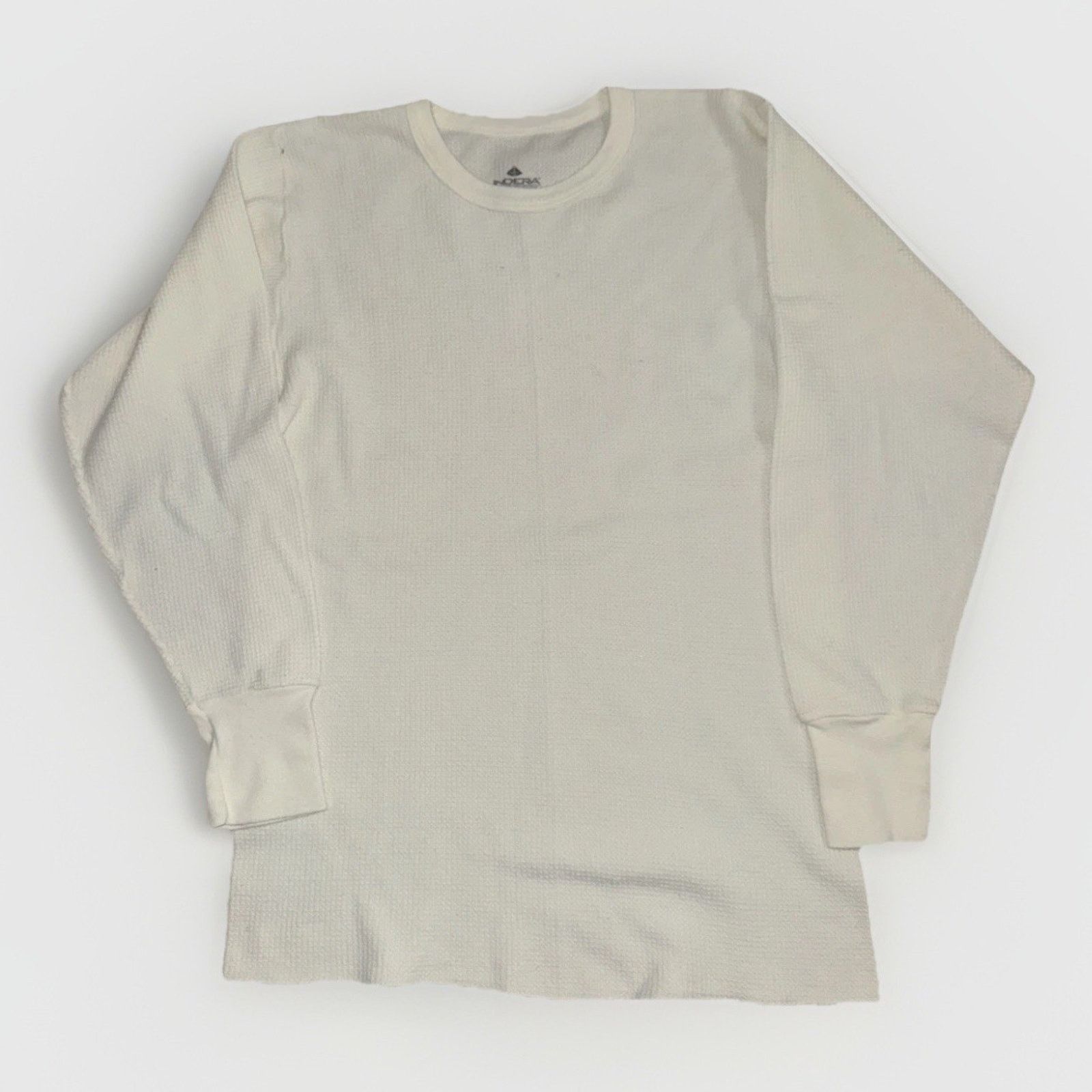 Vintage Vintage Indera Long Sleeve Thermal Shirt White XL 18x27 Size US XL / EU 56 / 4 - 1 Thumbnail