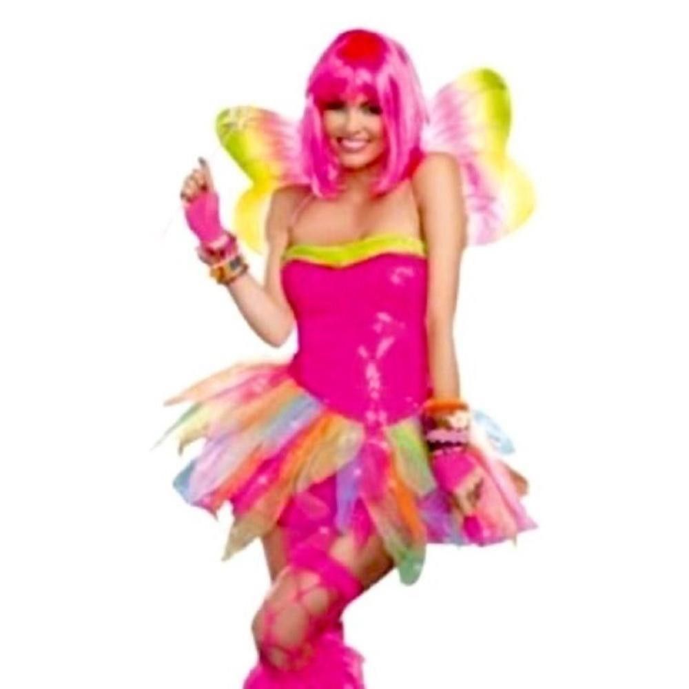 Designer Sparkling Fairy Costume with Wings Size ONE SIZE - 1 Thumbnail