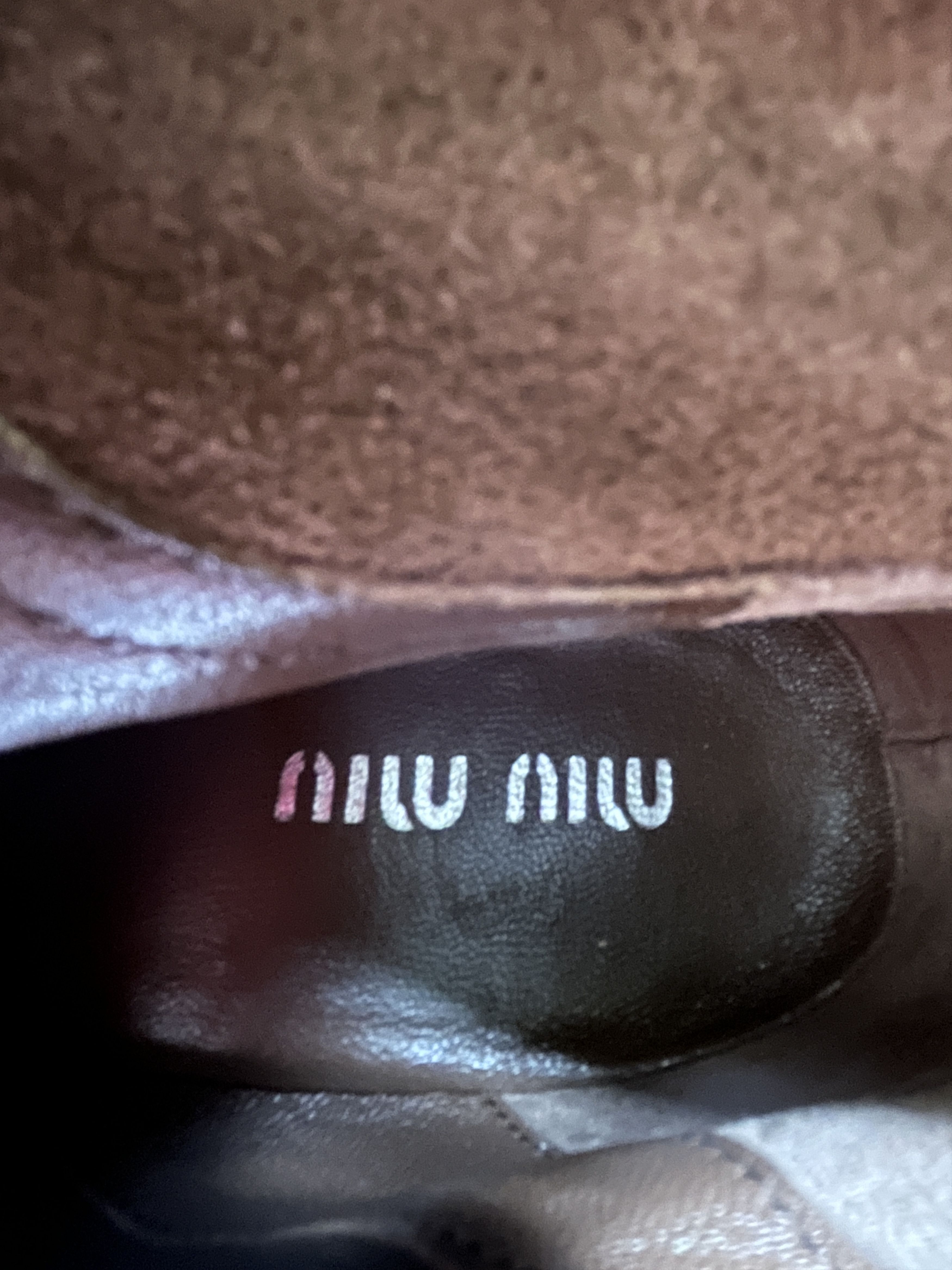 Miu Miu ⚡️QUICK SALE⚡️Miu Miu Brown Suede High Heeled Boots Size US 5 / IT 35 - 10 Thumbnail