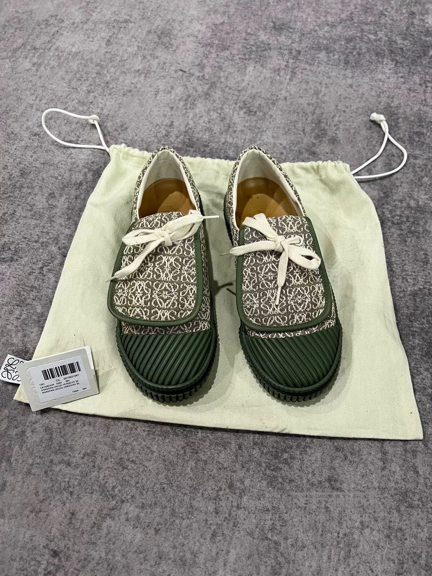 Loewe Loewe All-Over Print Canvas Shoes. Size US 5 / IT 35 - 1 Thumbnail