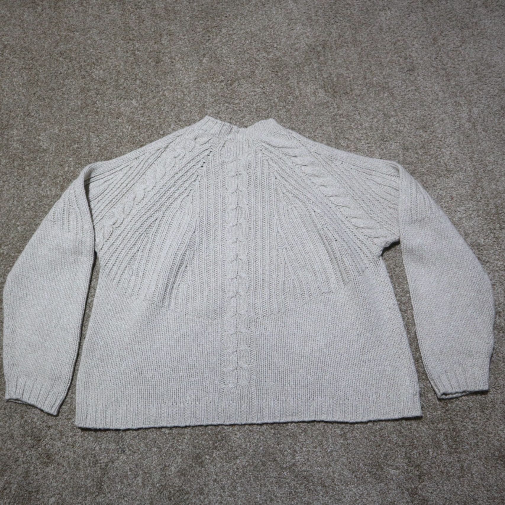 Vintage Woolrich Sweater White Pullover Mock Neck Knit Outdoor Women's Petites PXL Size XL / US 12-14 / IT 48-50 - 7 Thumbnail