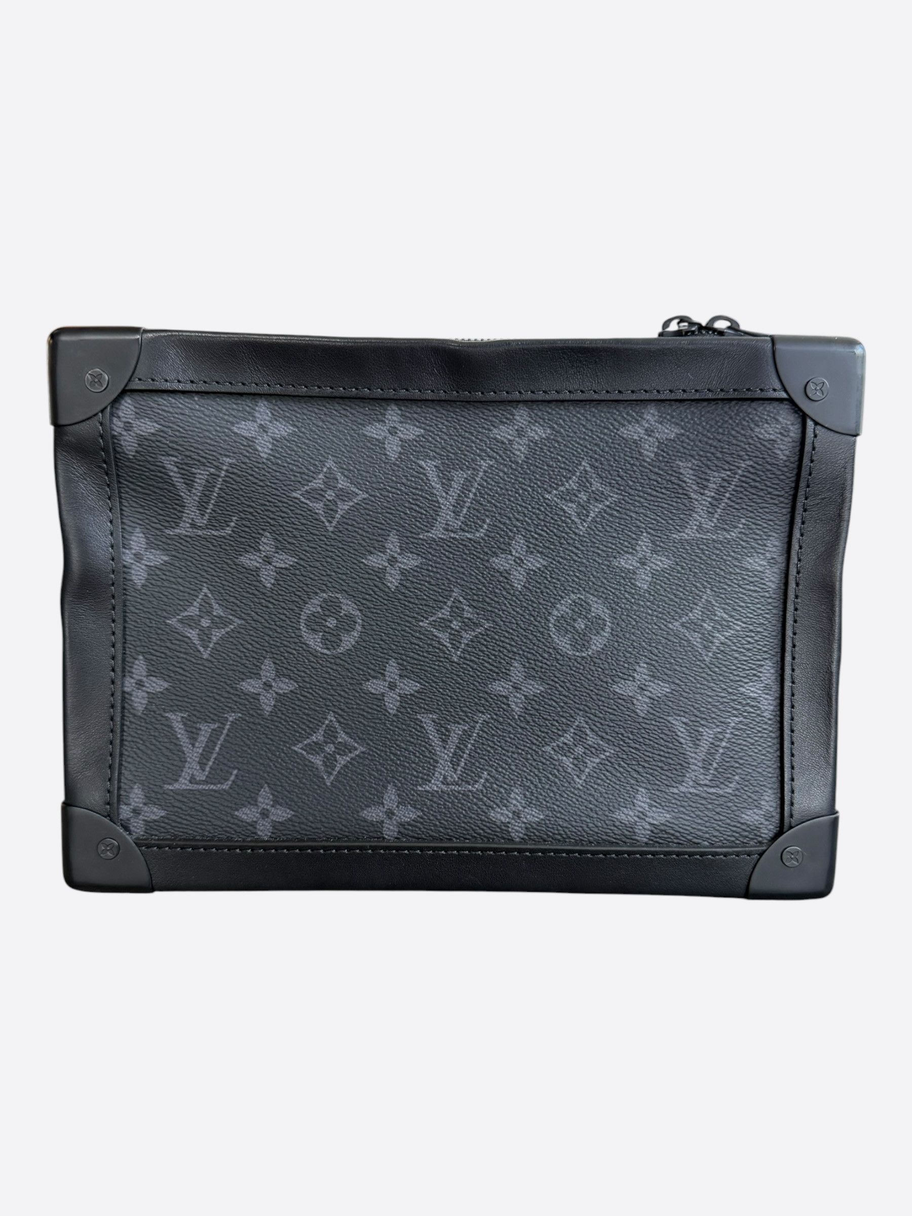 Louis Vuitton Louis Vuitton Black Monogram Eclipse Soft Trunk Size ONE SIZE - 3 Thumbnail