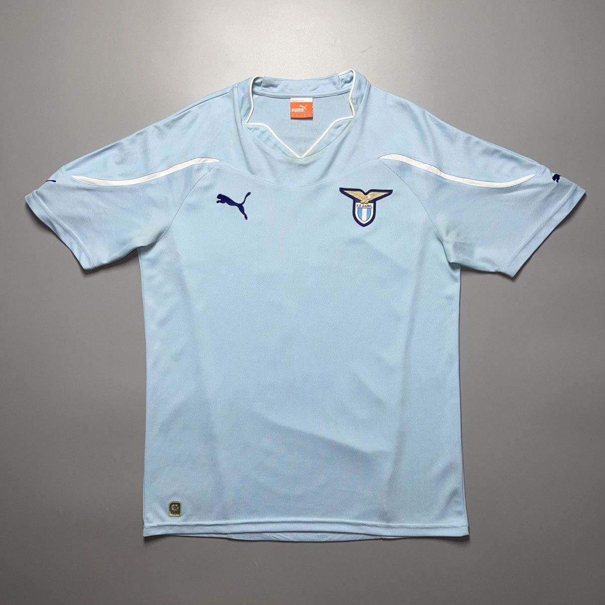 Puma LAZIO PUMA 2011/2012 FOOTBALL SOCCER HOME JERSEY #9 ROCCHI Size US M / EU 48-50 / 2 - 2 Thumbnail